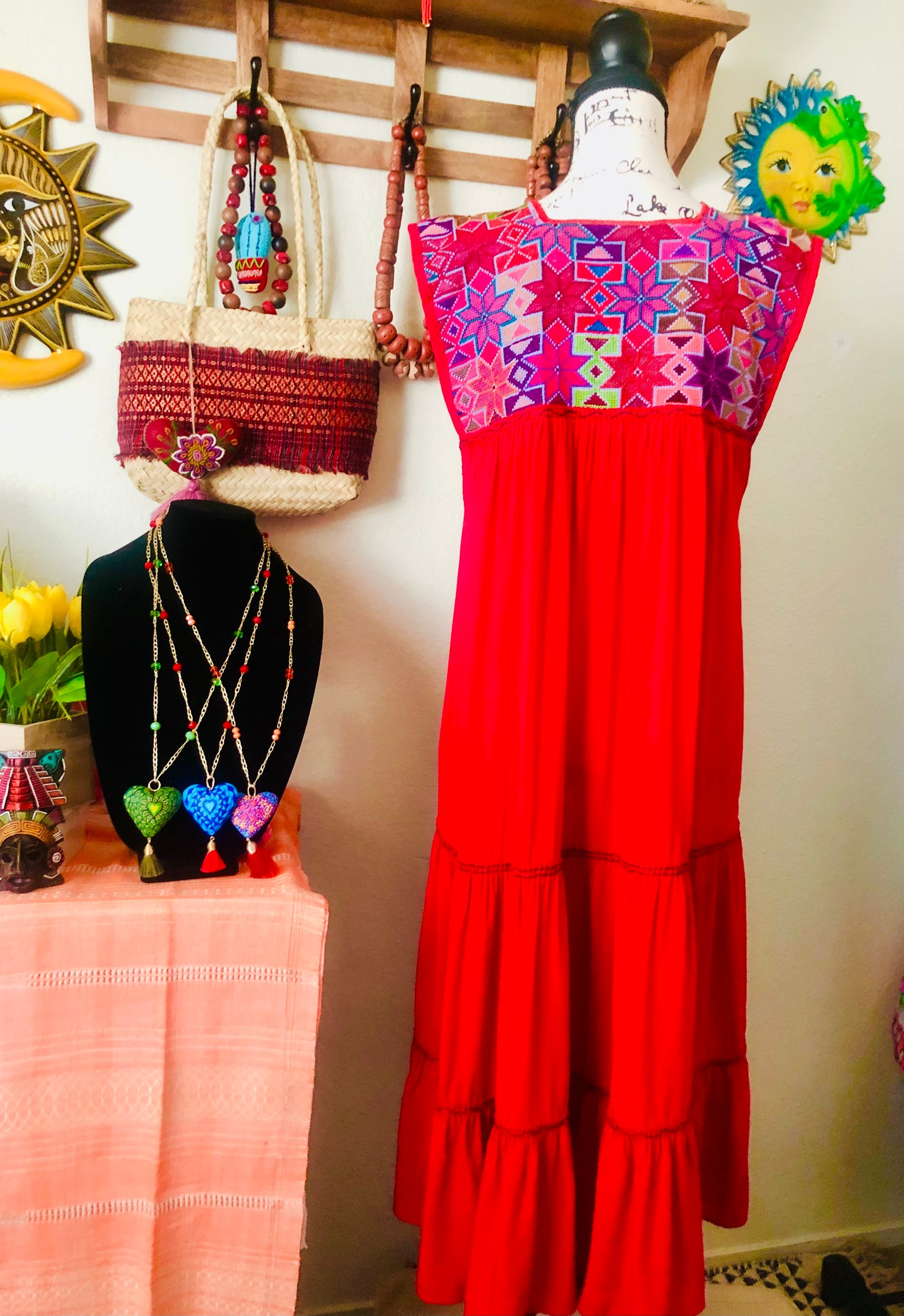 Andrea Embroidery Dress