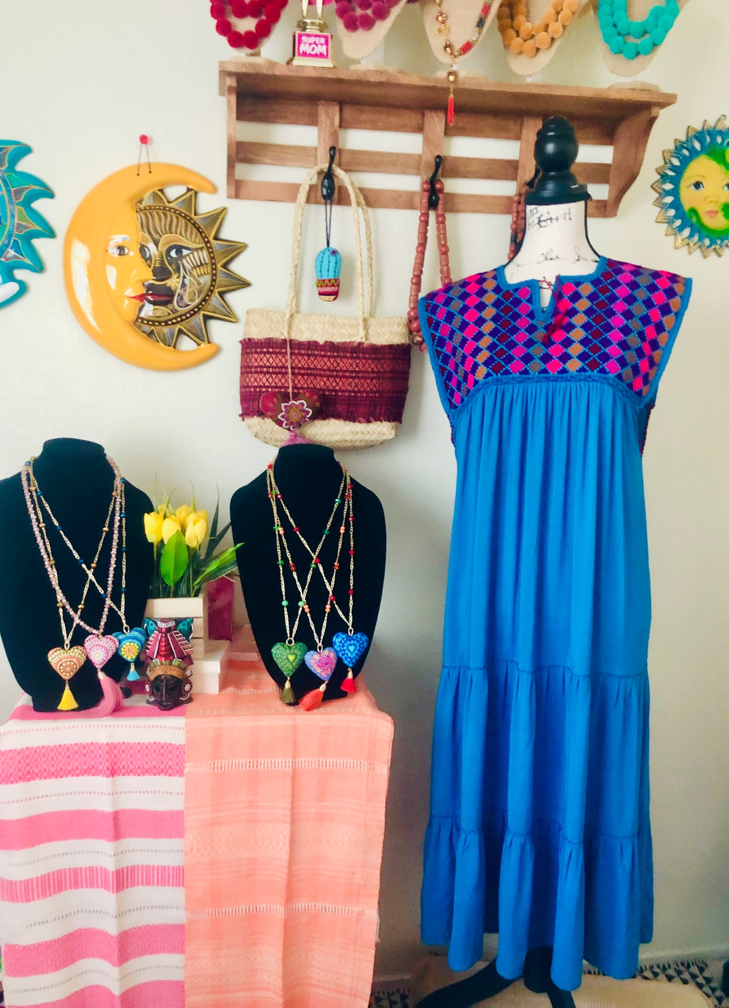 Andrea Embroidery Dress