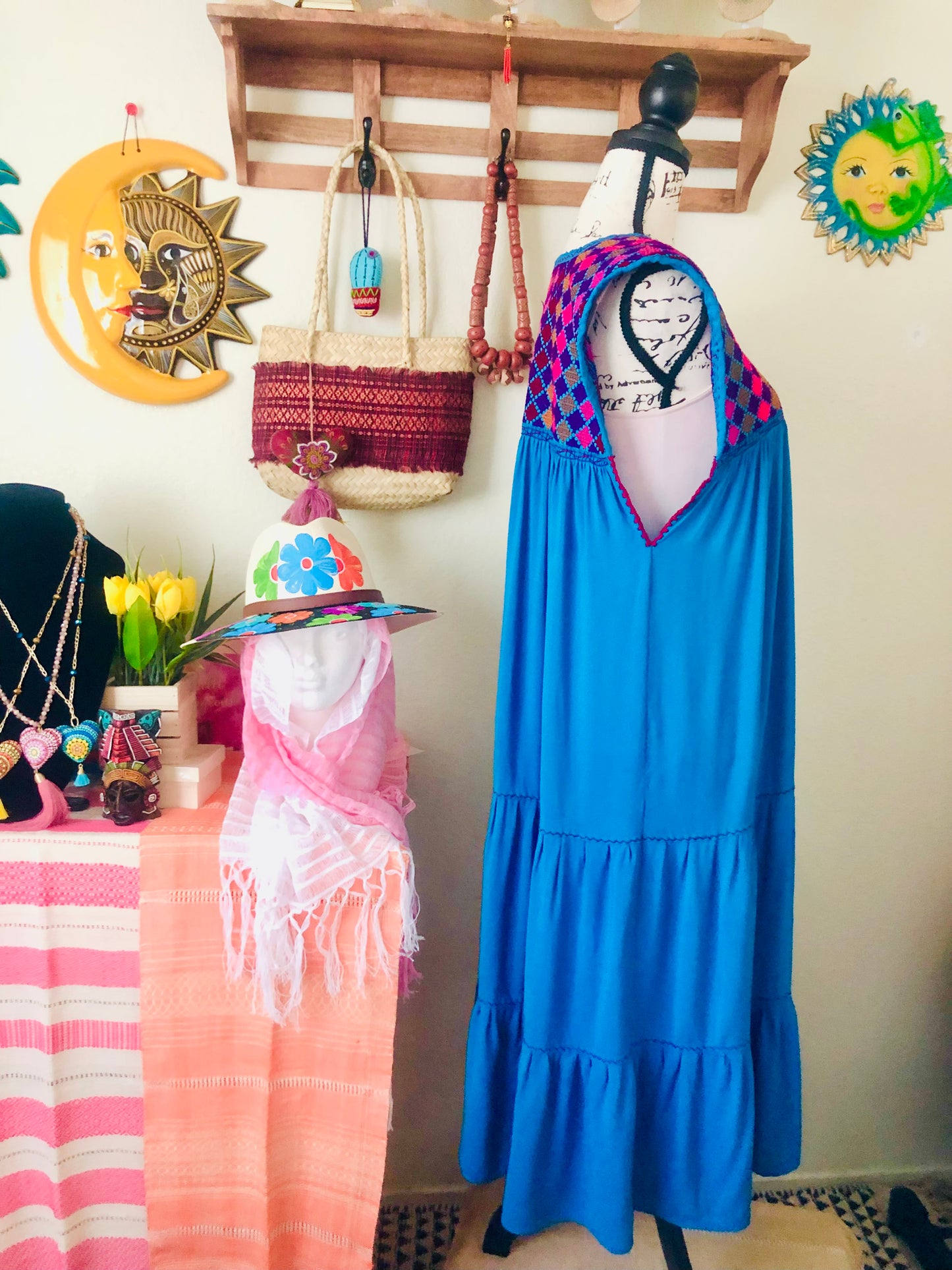 Andrea Embroidery Dress