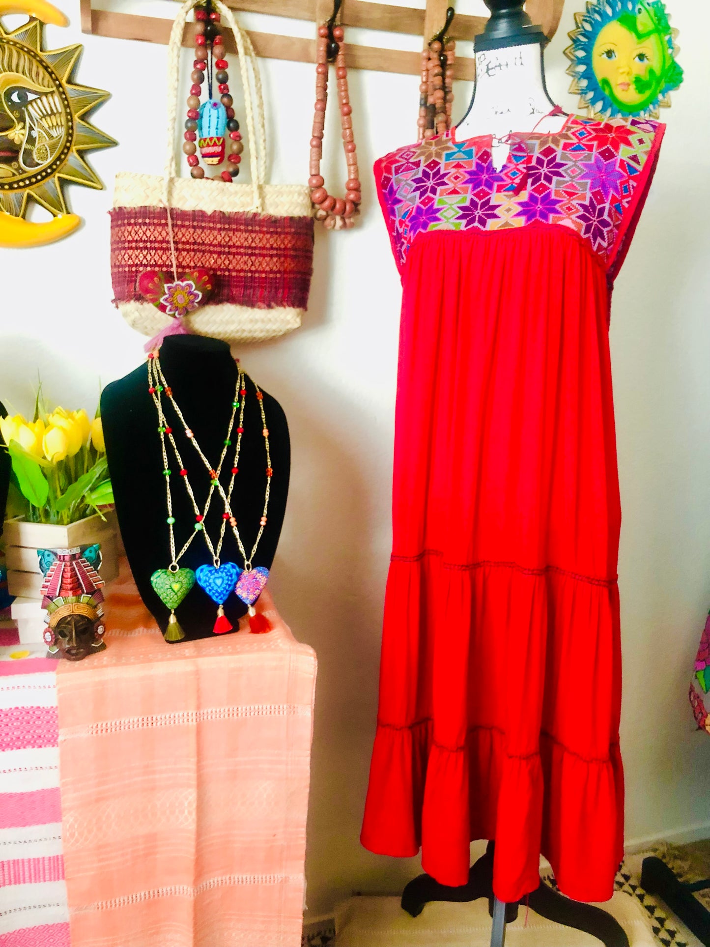 Andrea Embroidery Dress
