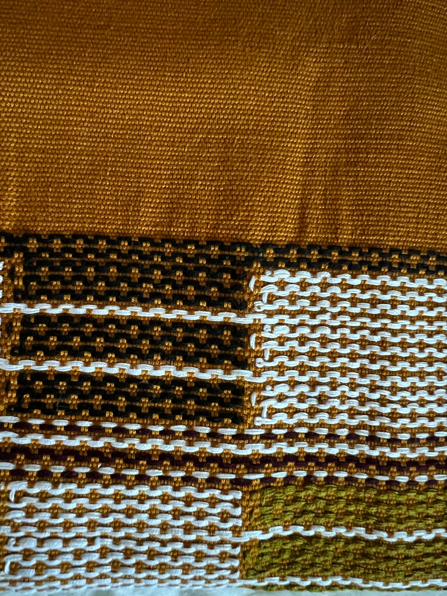 Amber Loom-woven Huipil/ Blouse