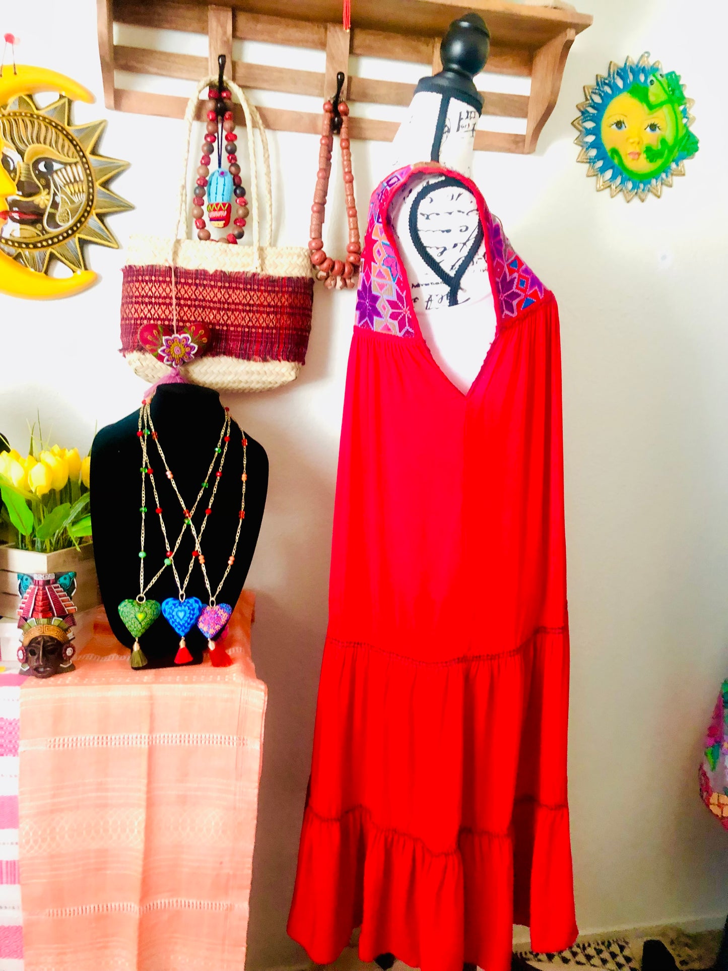 Andrea Embroidery Dress