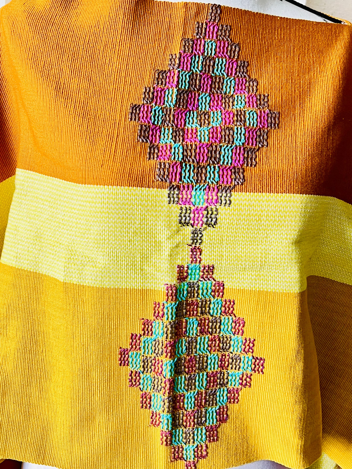 Oxchuc Waist Loom Poncho