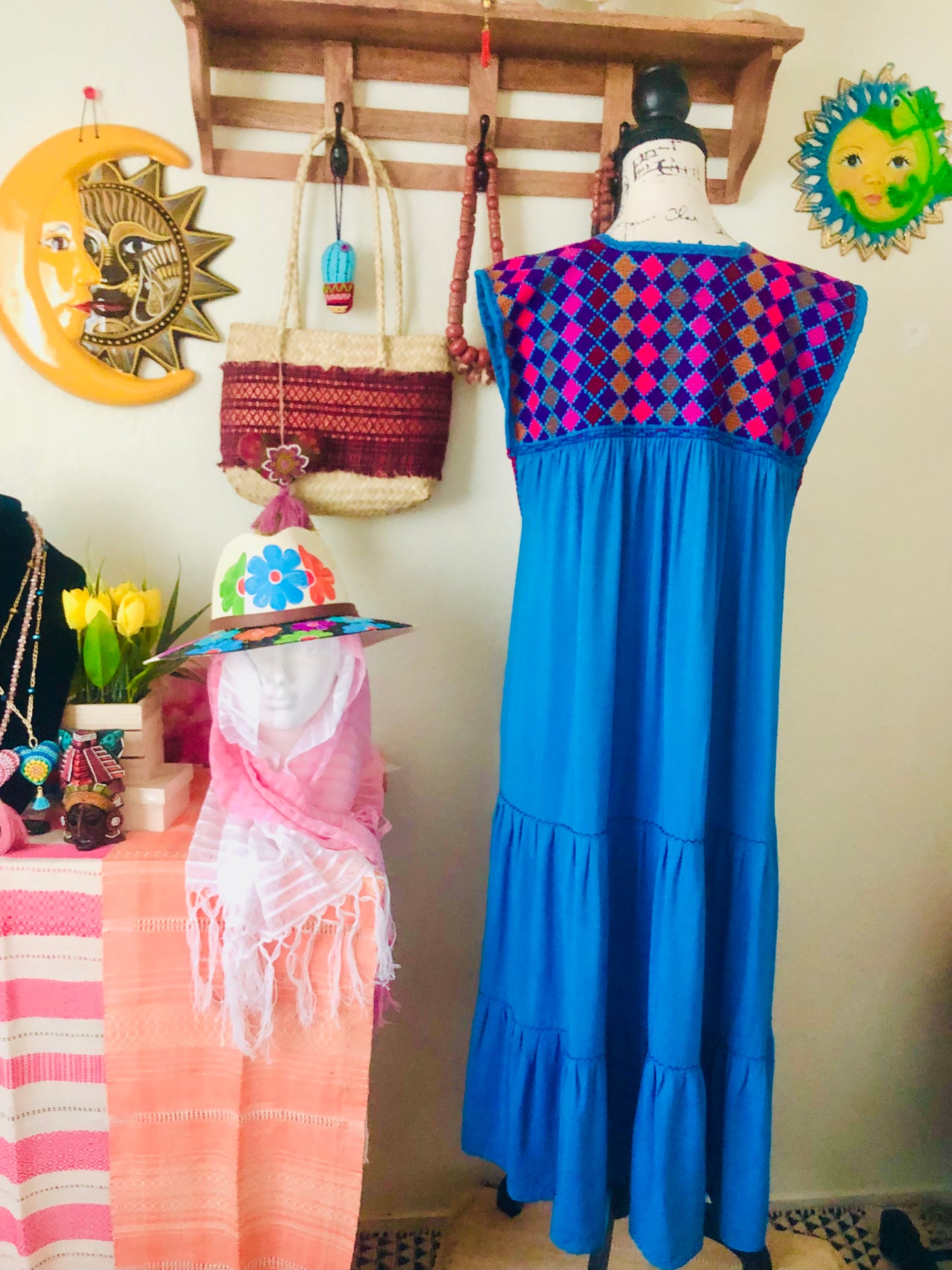 Andrea Embroidery Dress
