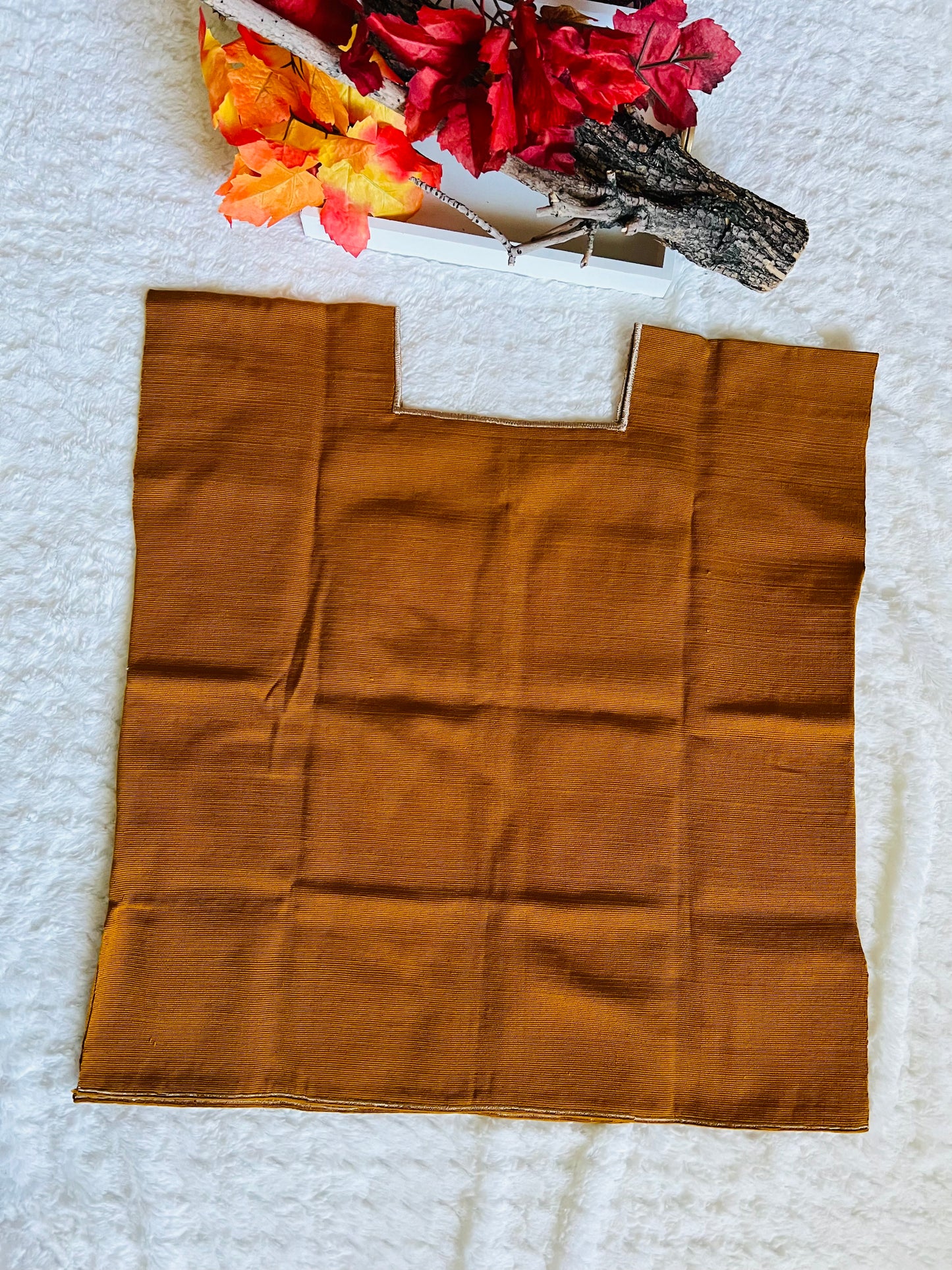 Amber Loom-woven Huipil/ Blouse