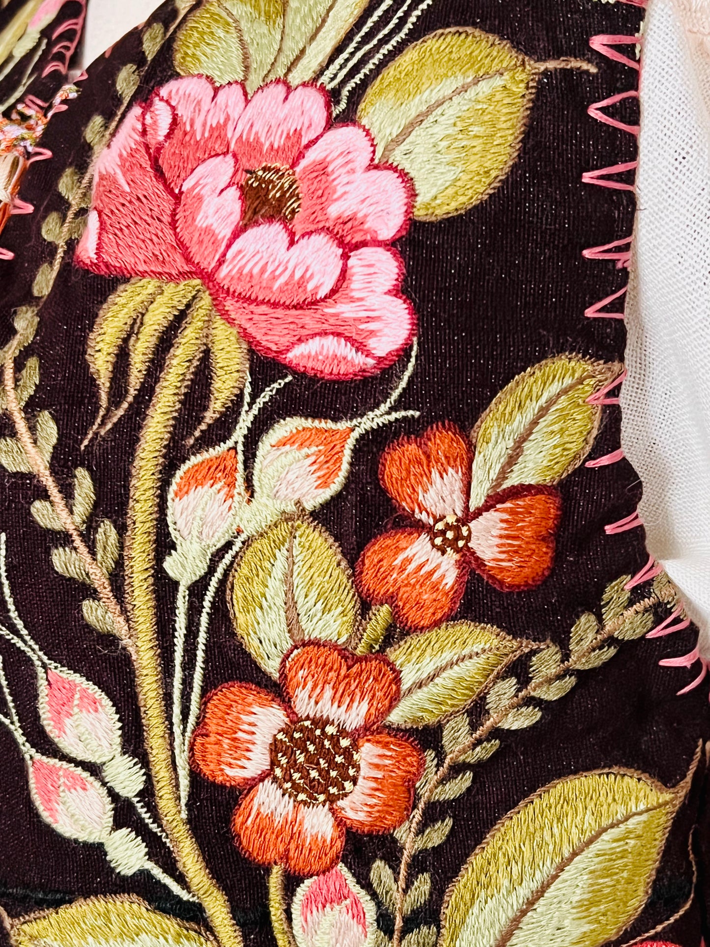 Zinacatan Embroidered Vest