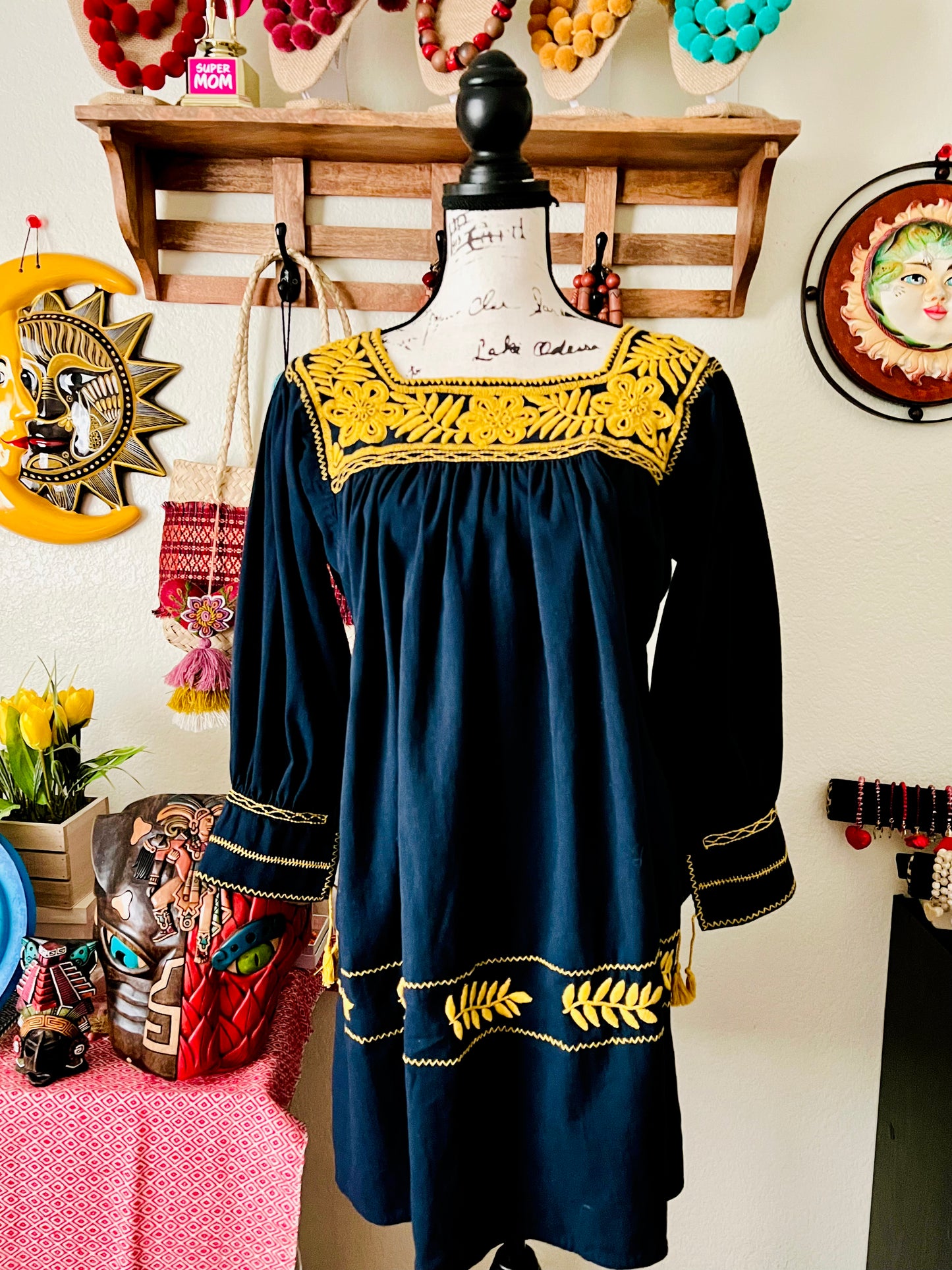 Brenda Aguacatenango Embroidered Dress