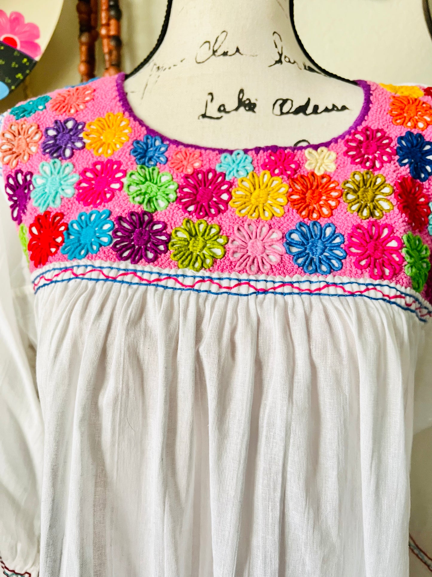 Nancy Aguacatenango Embroidered Blouse