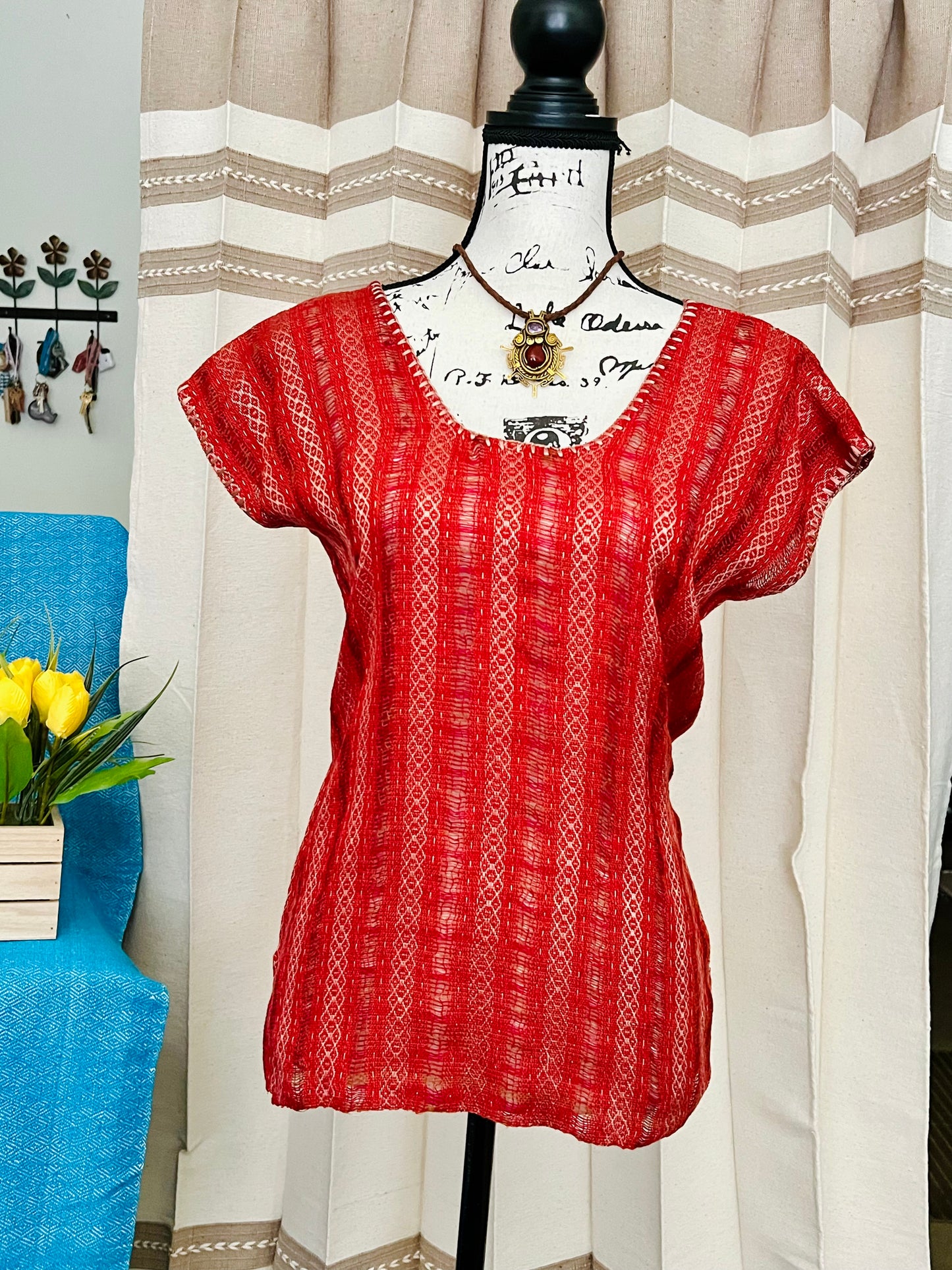 Abigail Loom Woven Blouse