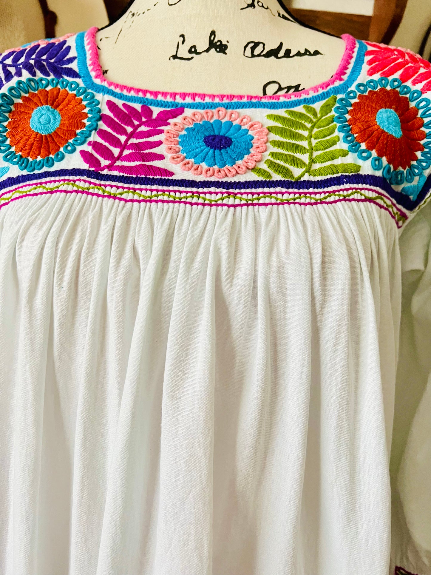 Brenda Aguacatenango Embroidered Dress