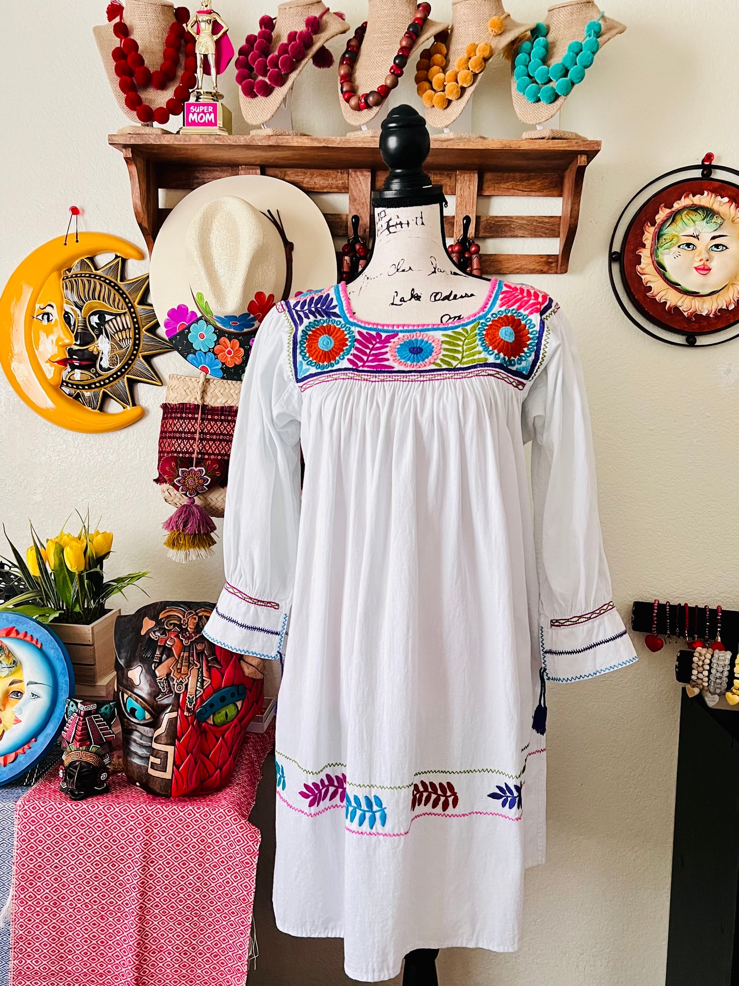 Brenda Aguacatenango Embroidered Dress