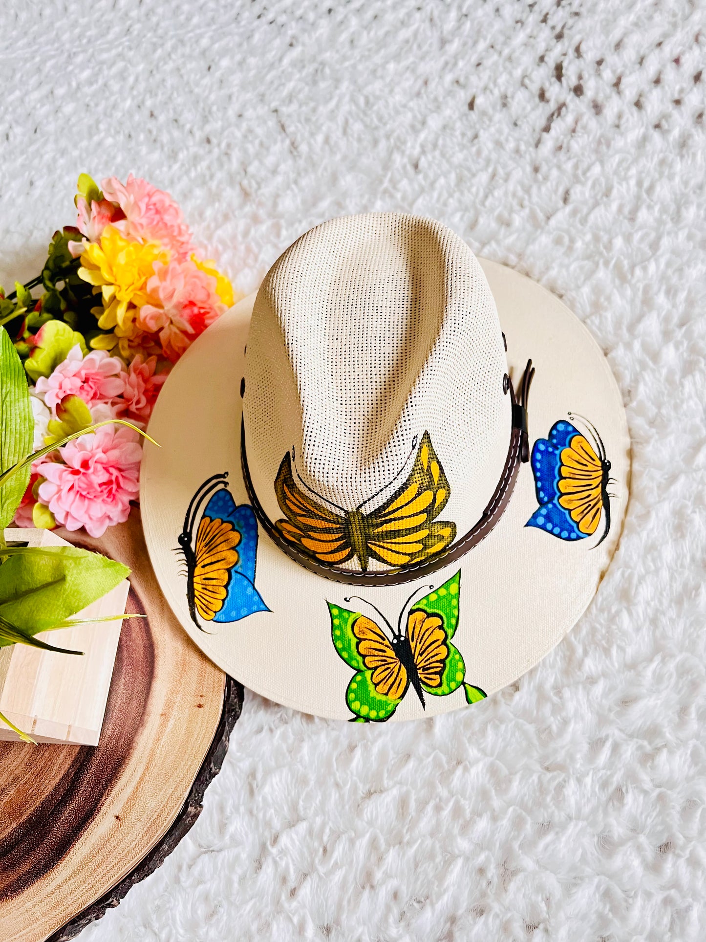 Hand Painted Hats