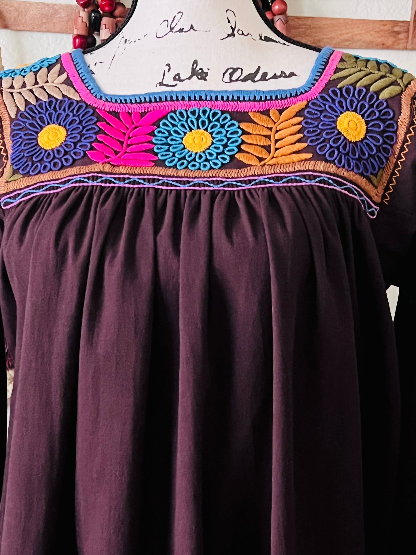 Brenda Aguacatenango Embroidered Dress