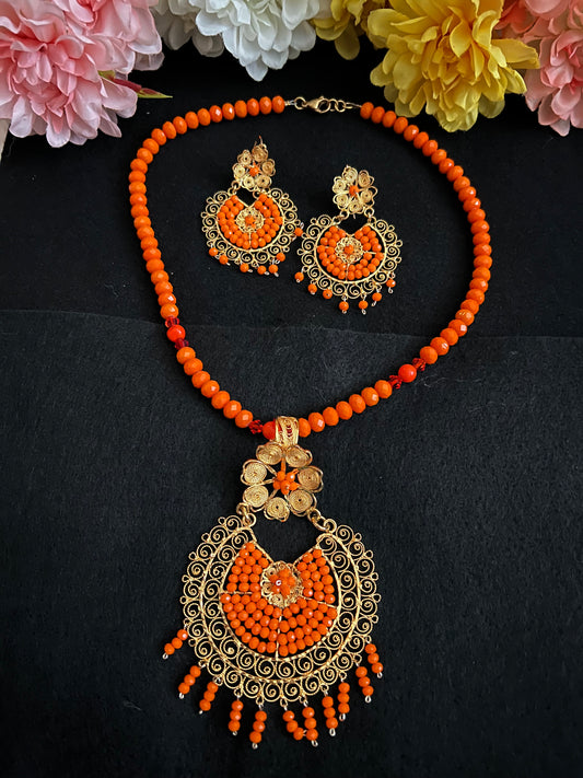 Victoria Necklace and Earrings Set