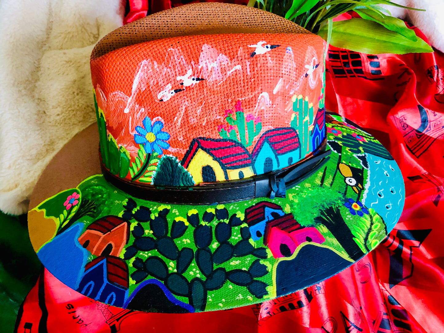 Hand Painted Hats