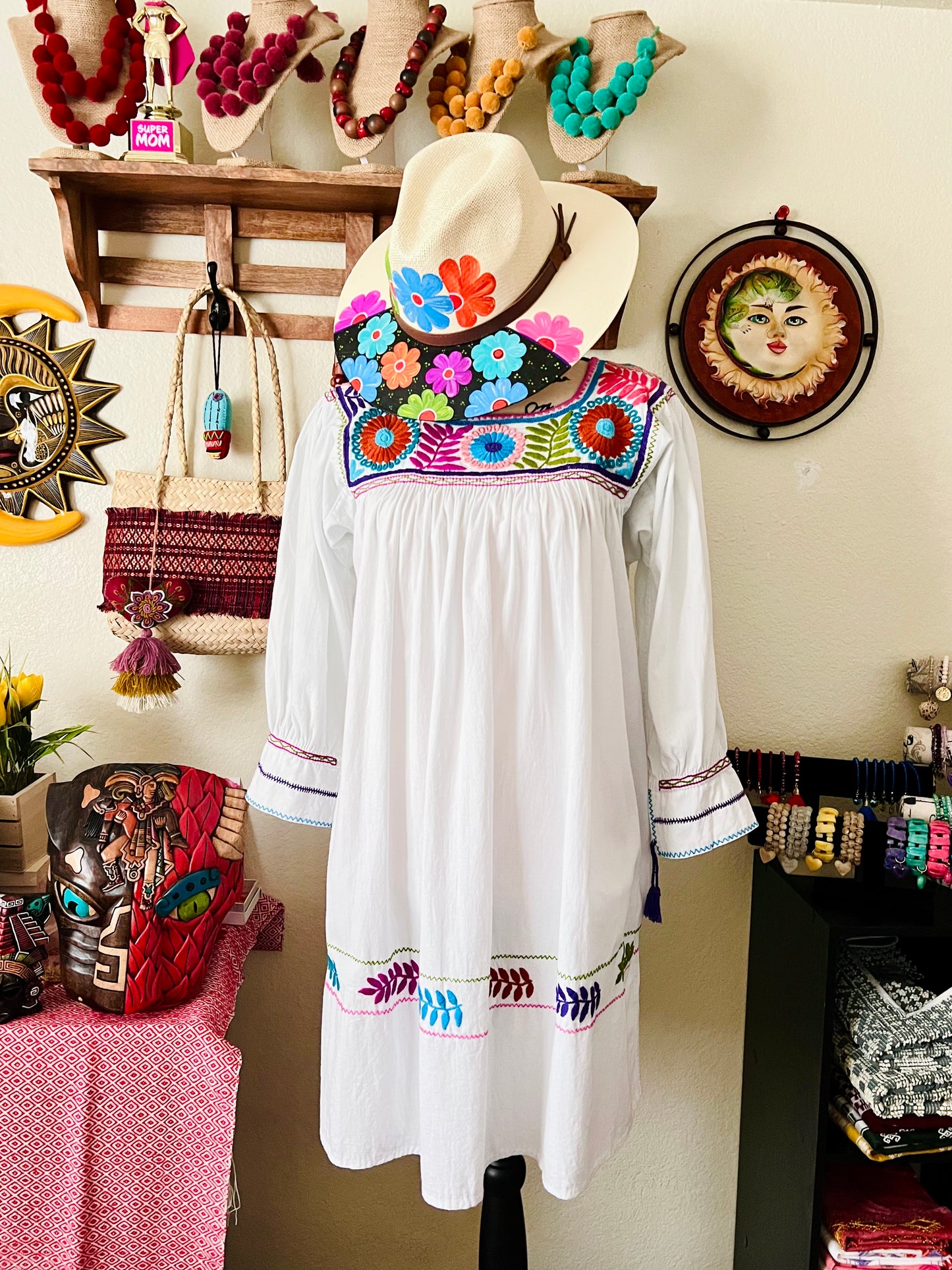 Brenda Aguacatenango Embroidered Dress