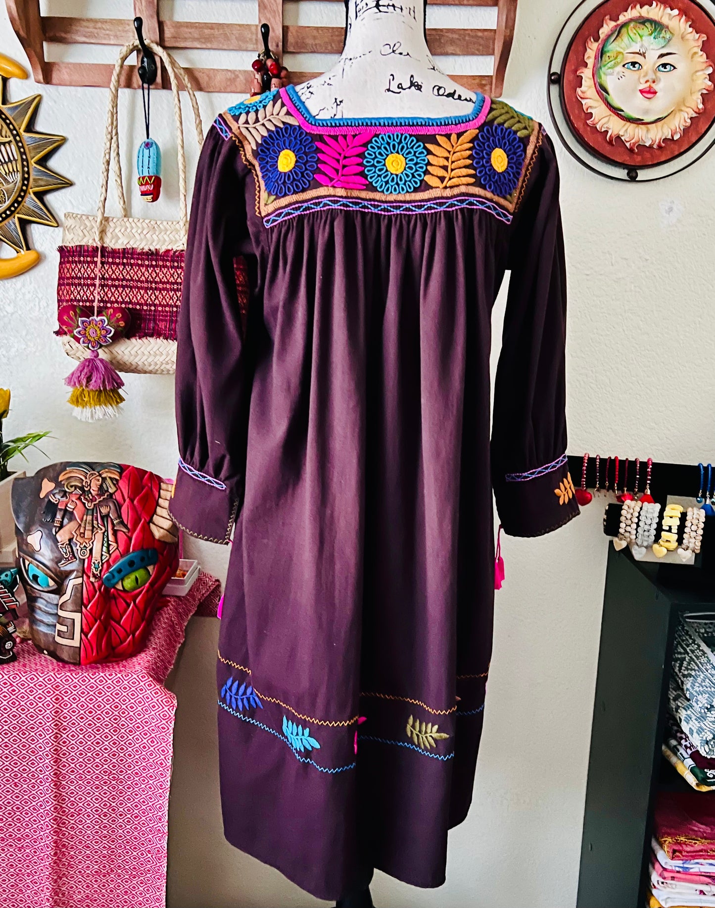 Brenda Aguacatenango Embroidered Dress