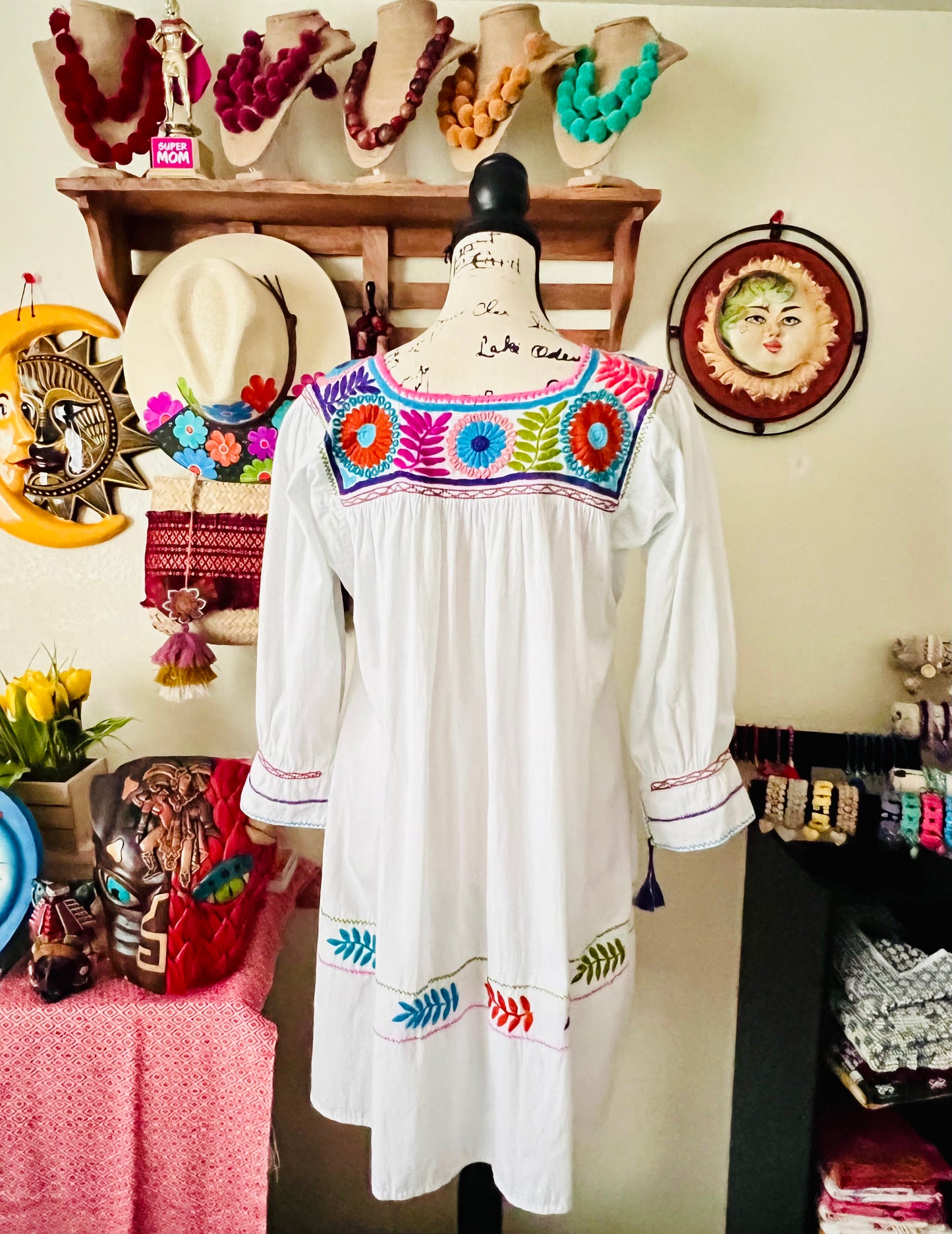 Brenda Aguacatenango Embroidered Dress