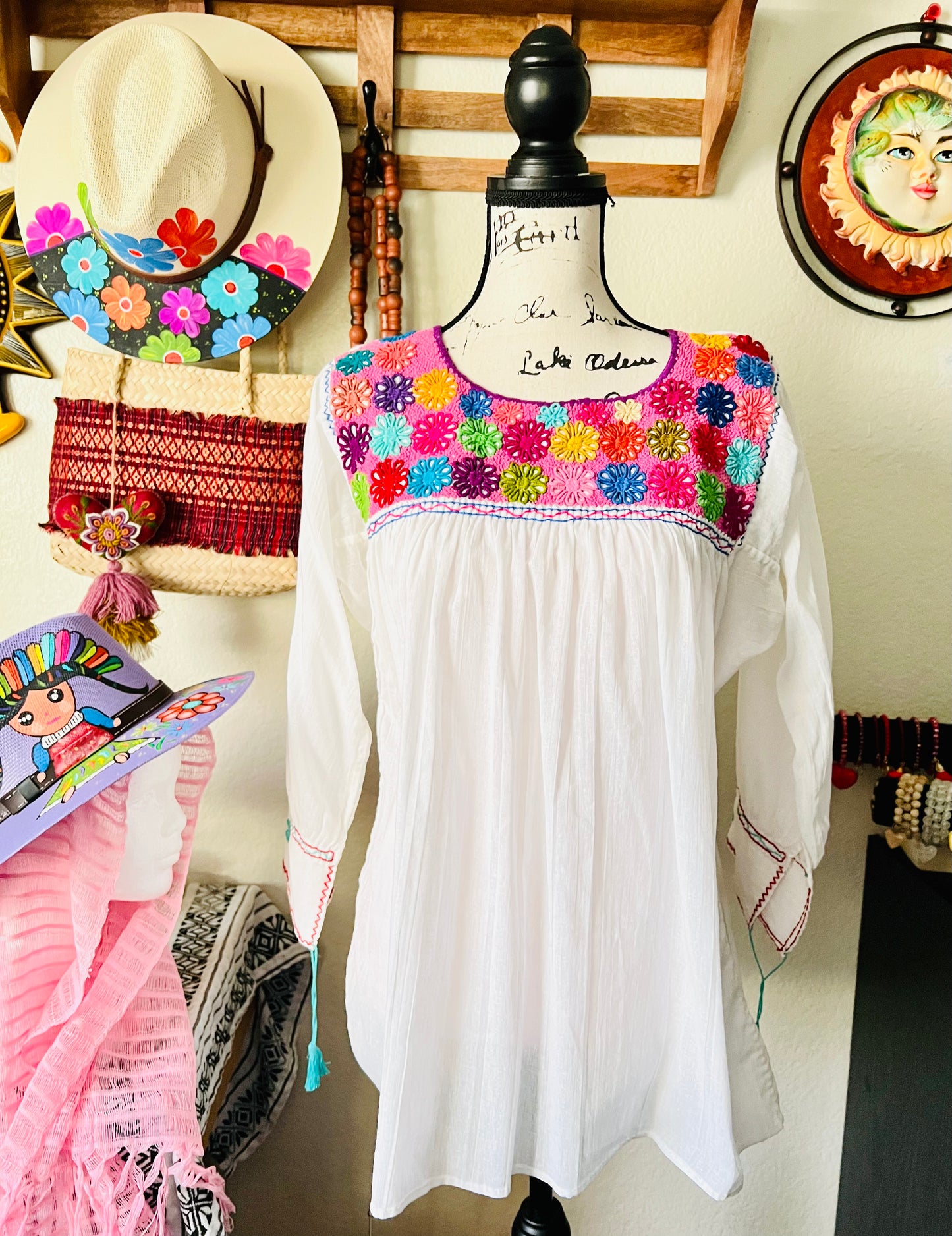 Nancy Aguacatenango Embroidered Blouse