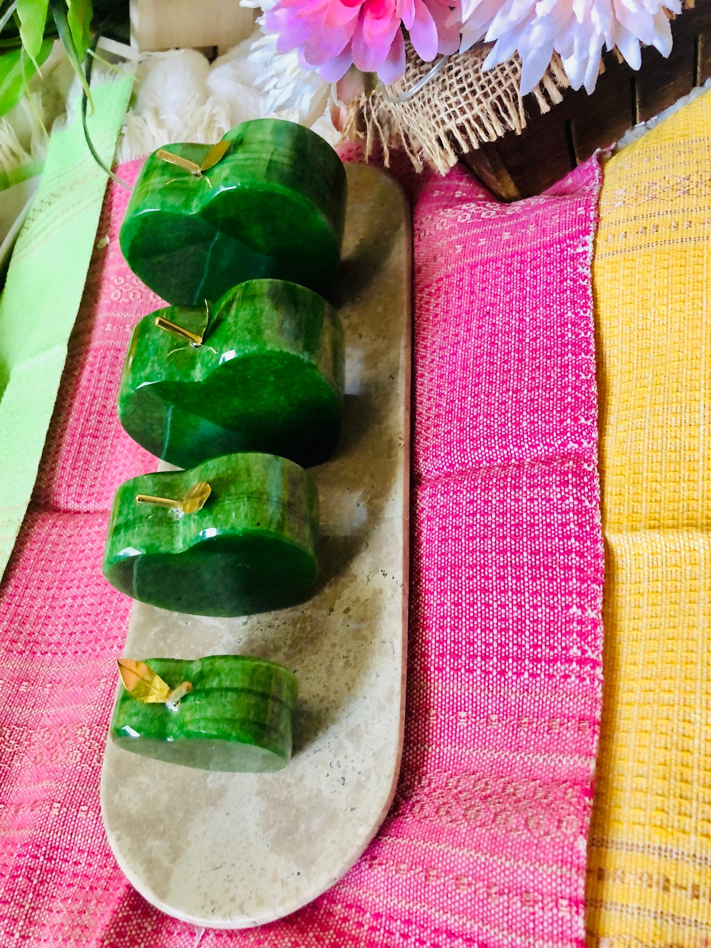 Stone Fruits & Tray Set