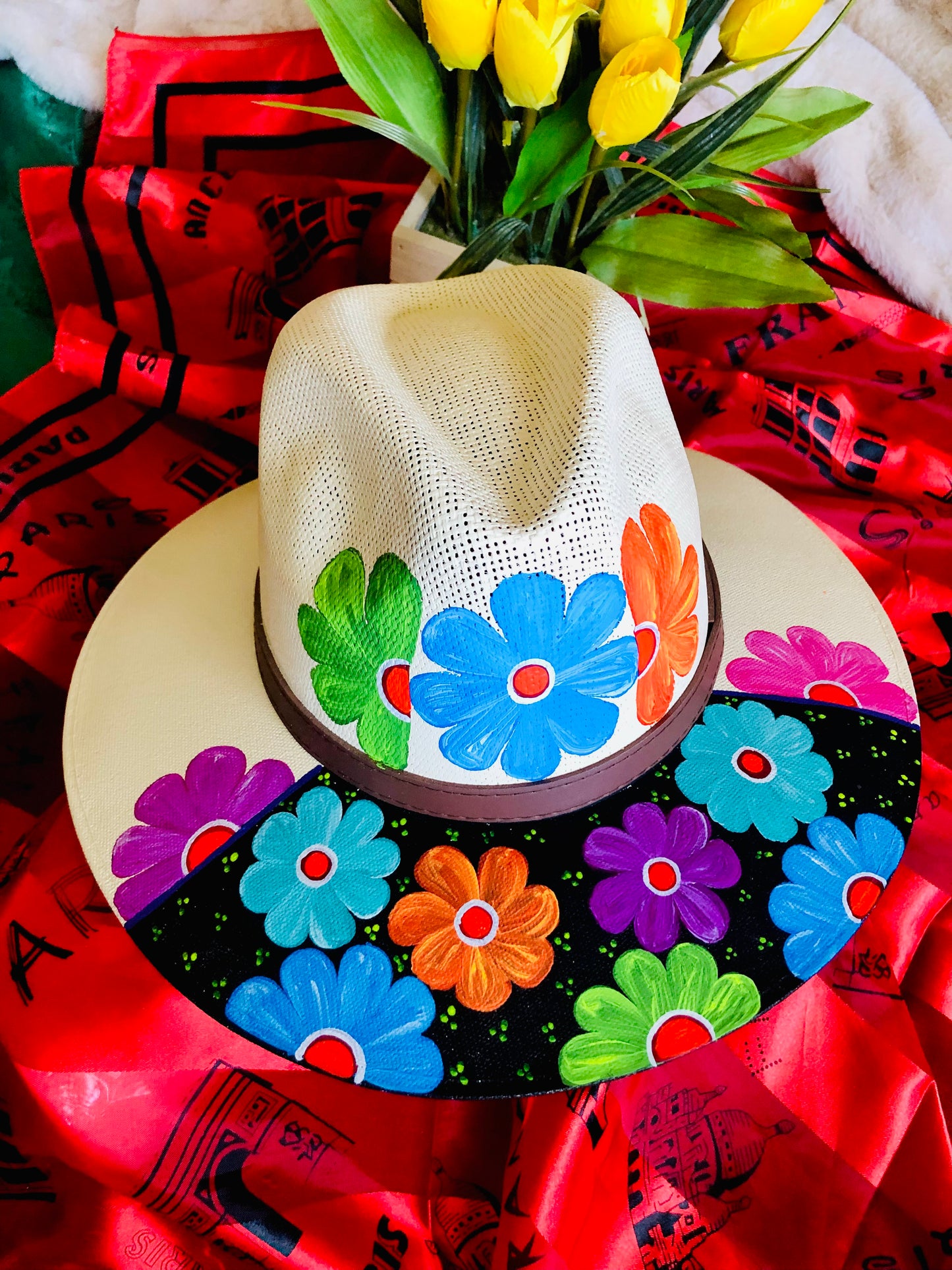 Hand Painted Hats