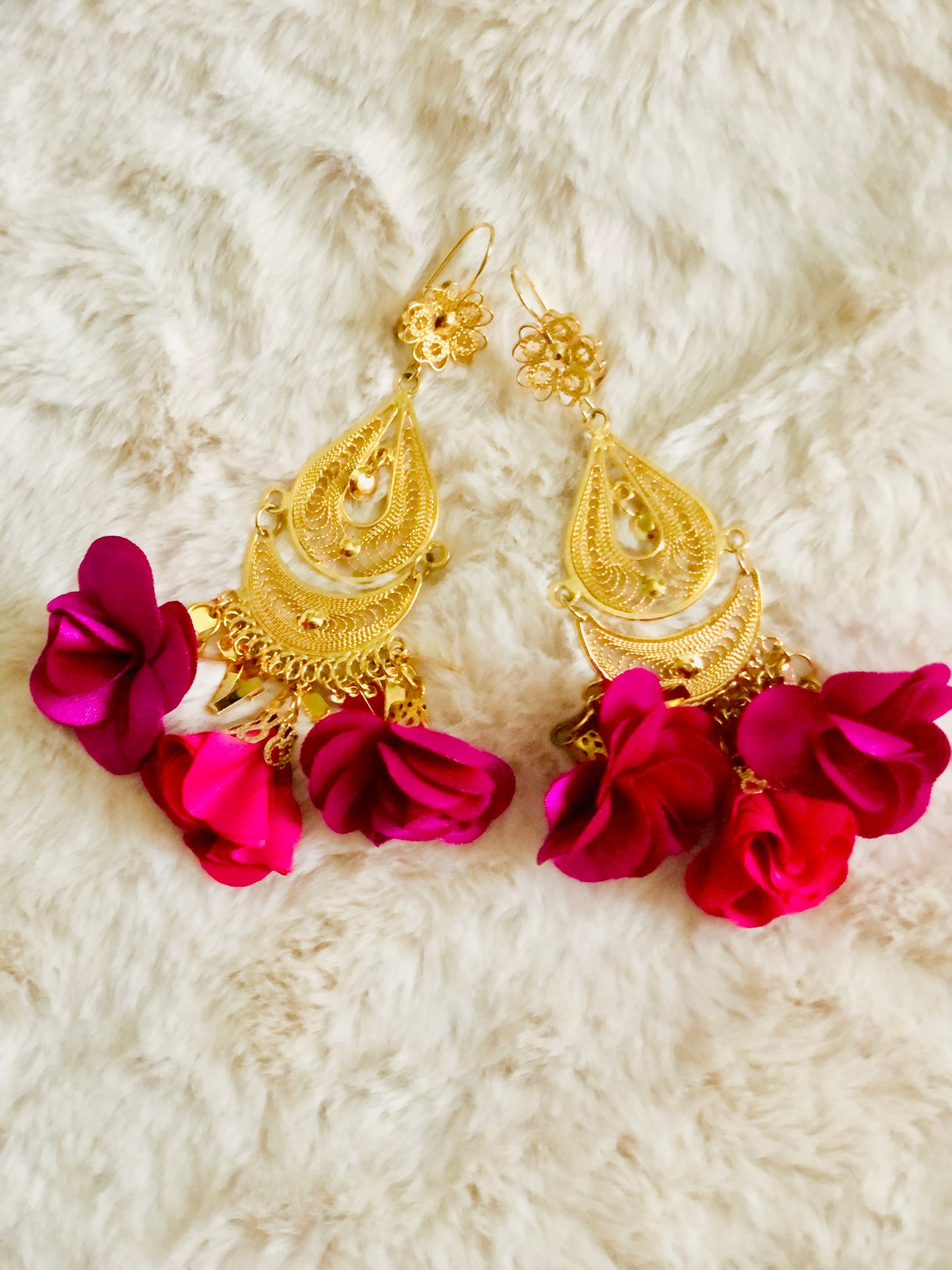 Fashion Filigree Earrings