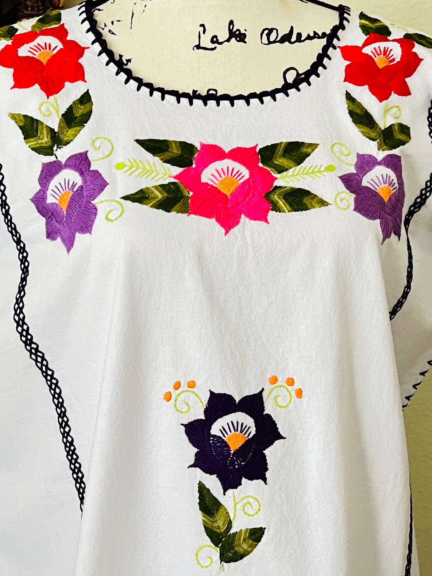 Cande Embroidered Blusón