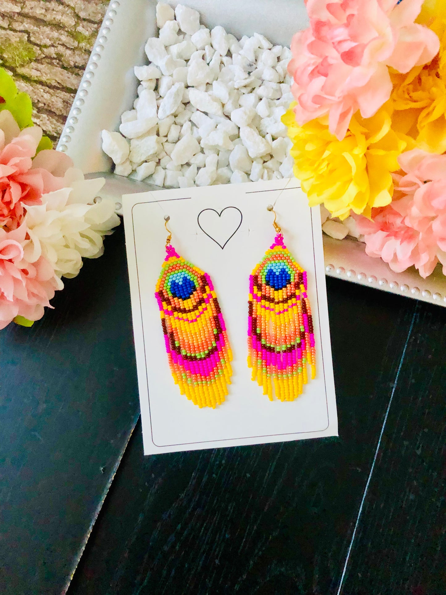 Lorena Beaded Earrings