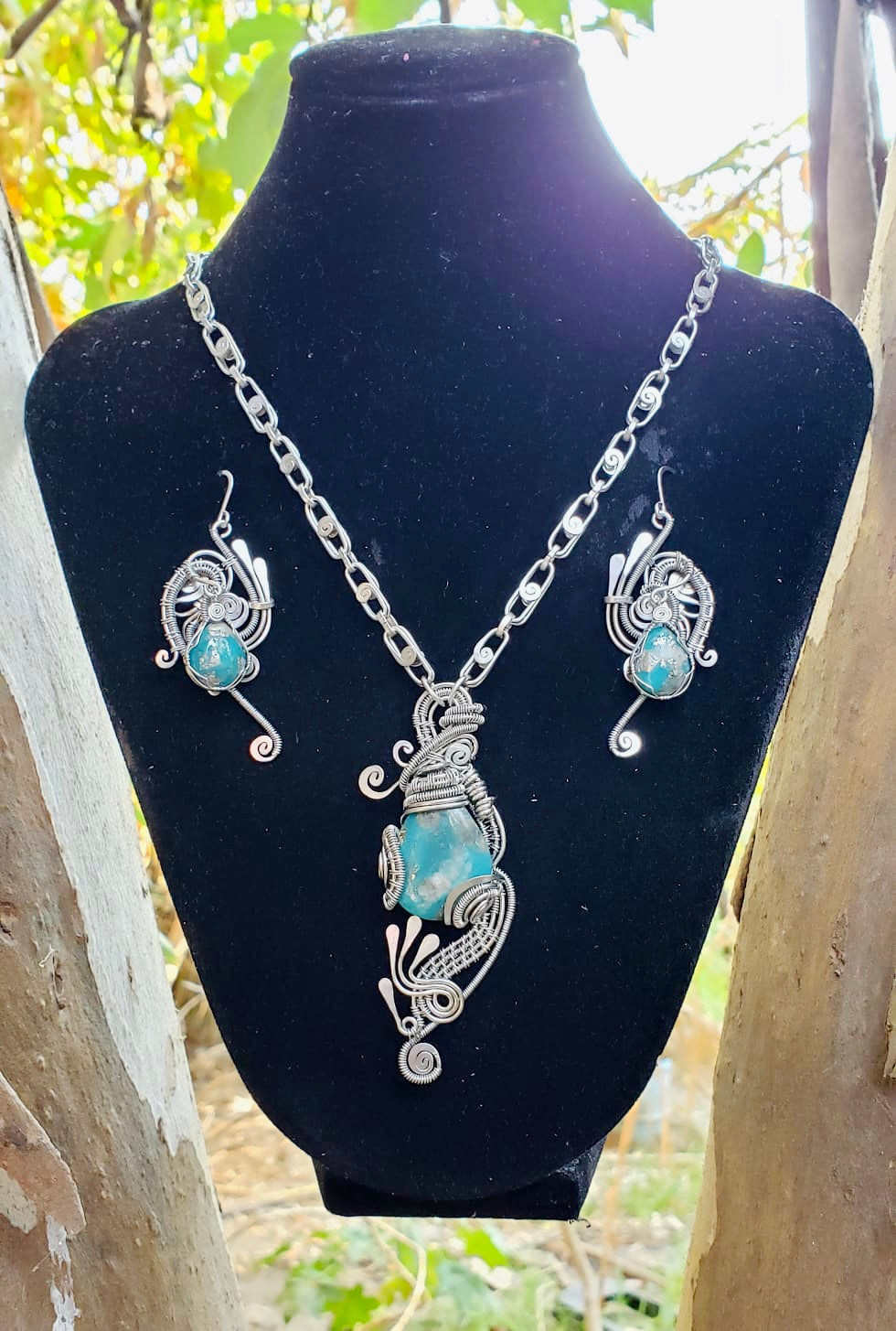 Turquoise Necklace Set