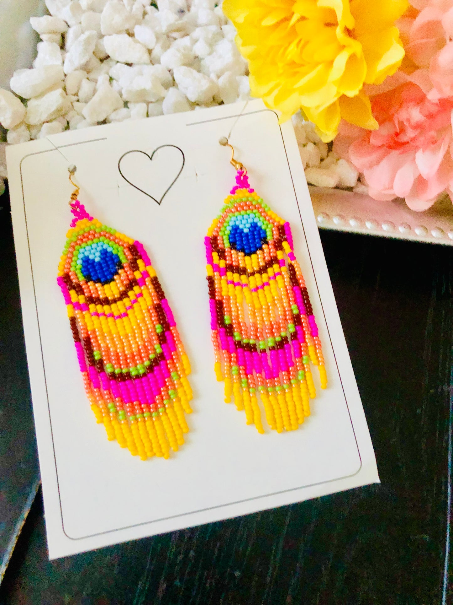 Lorena Beaded Earrings