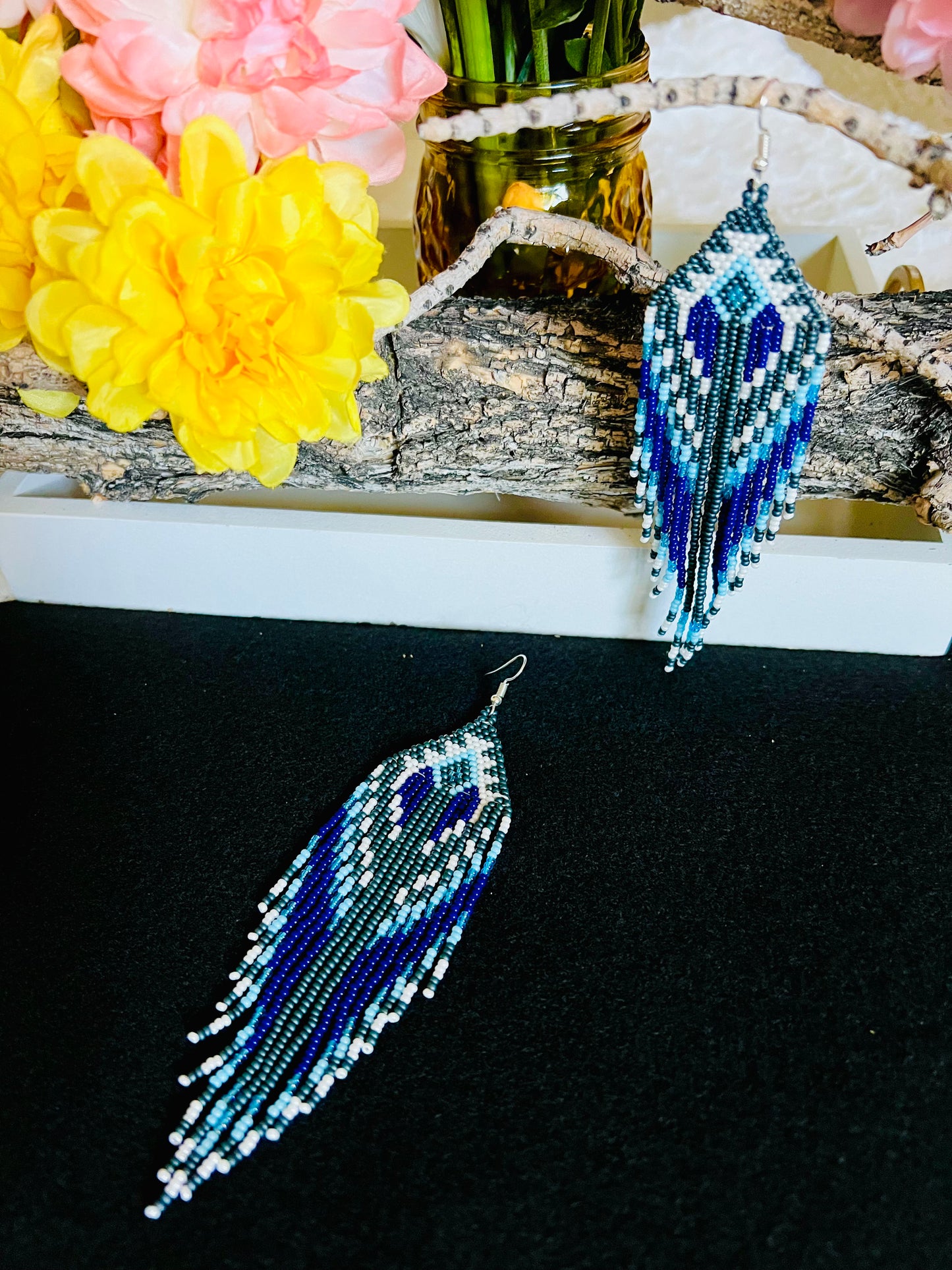 Southwest Style Beaded Earrings