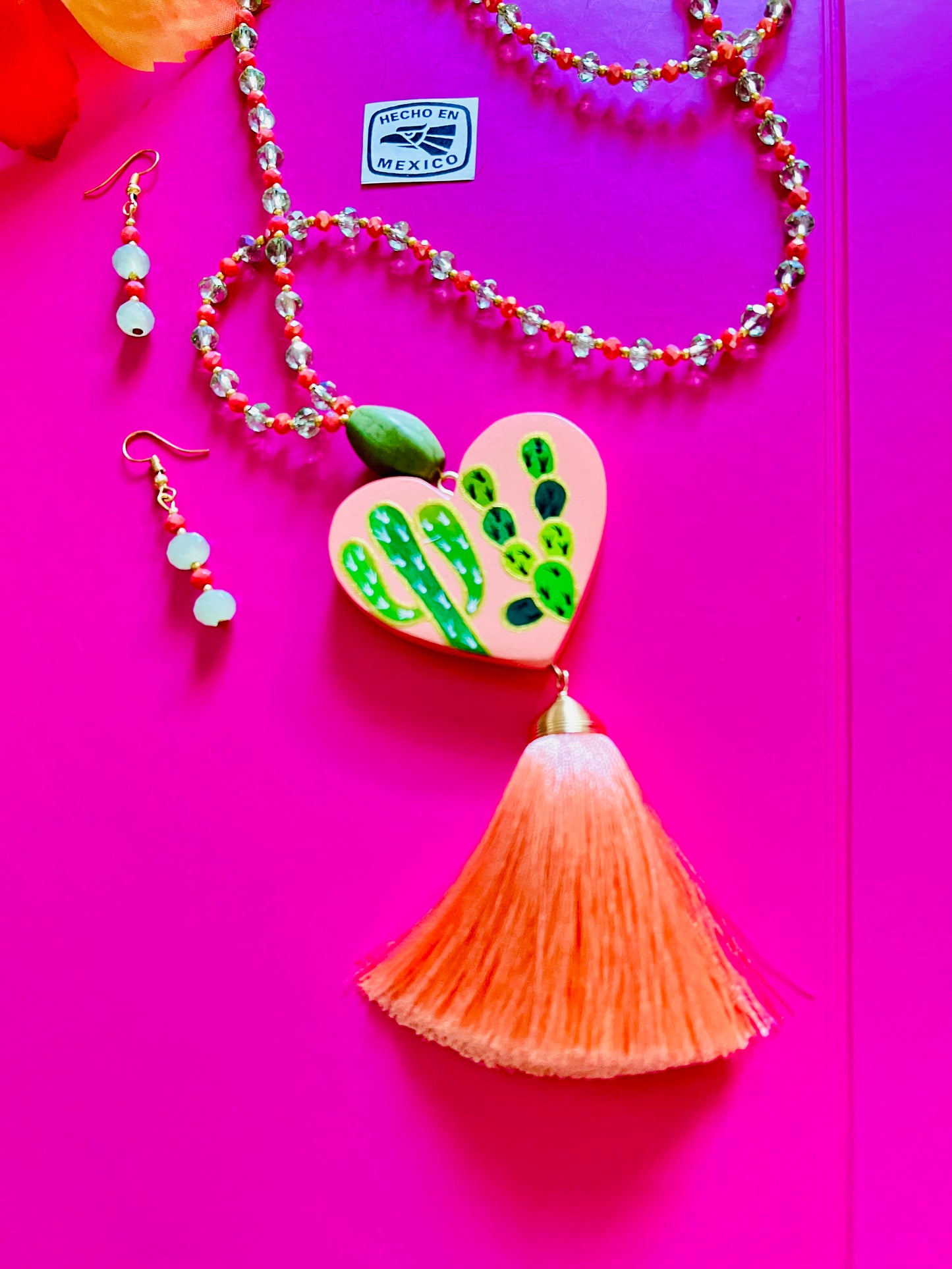 Cactus Necklace Set