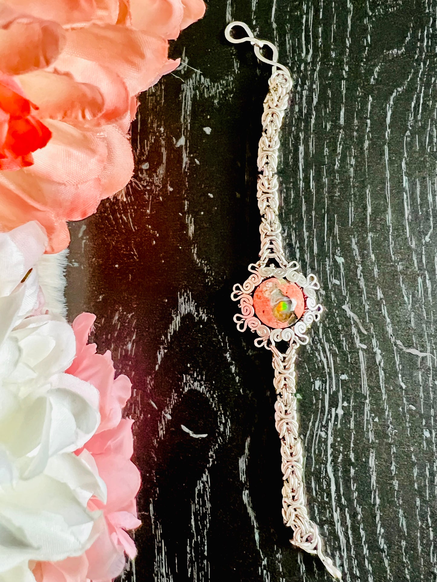 Fire Opal Bracelet