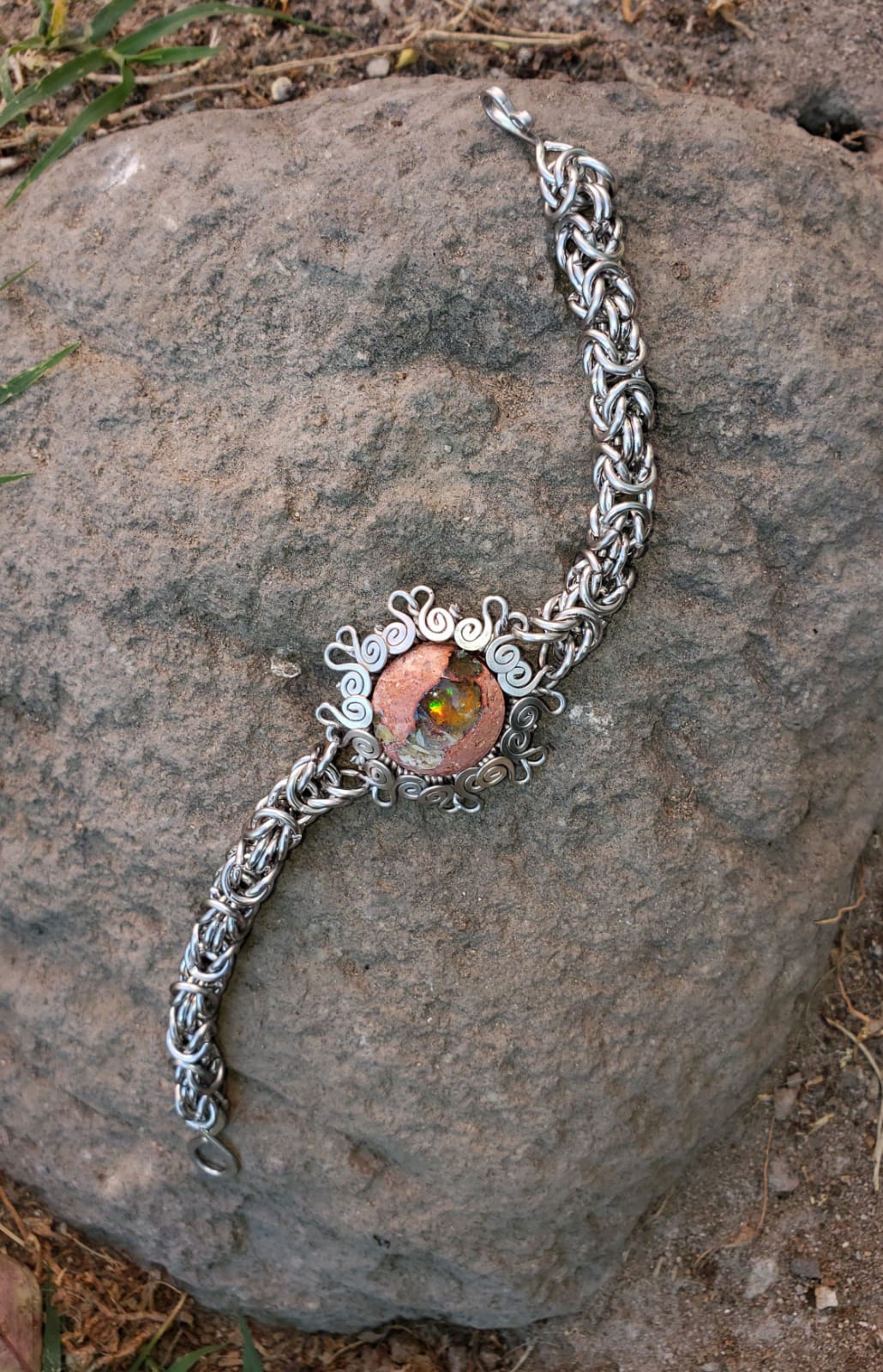 Fire Opal Bracelet