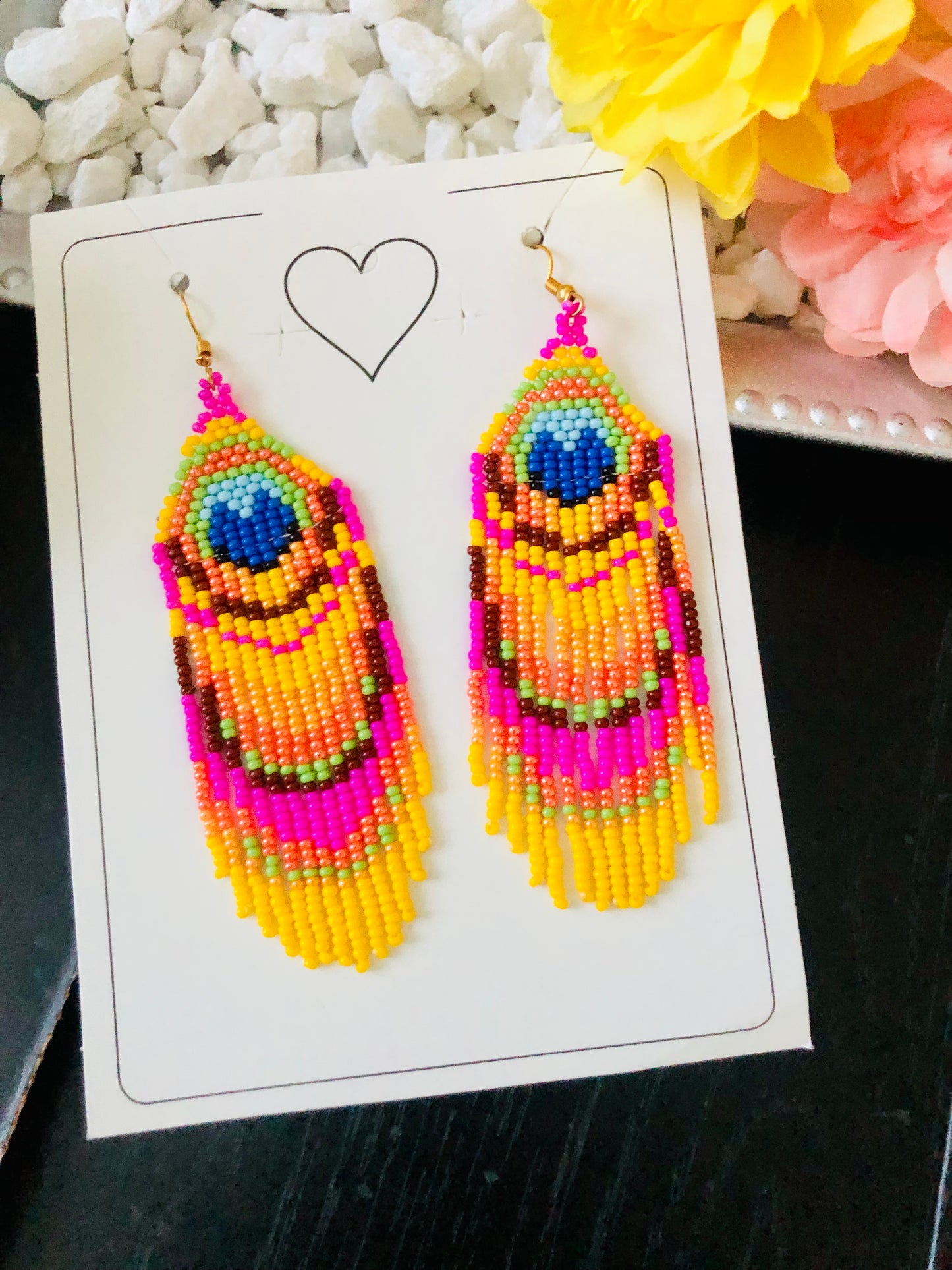 Lorena Beaded Earrings