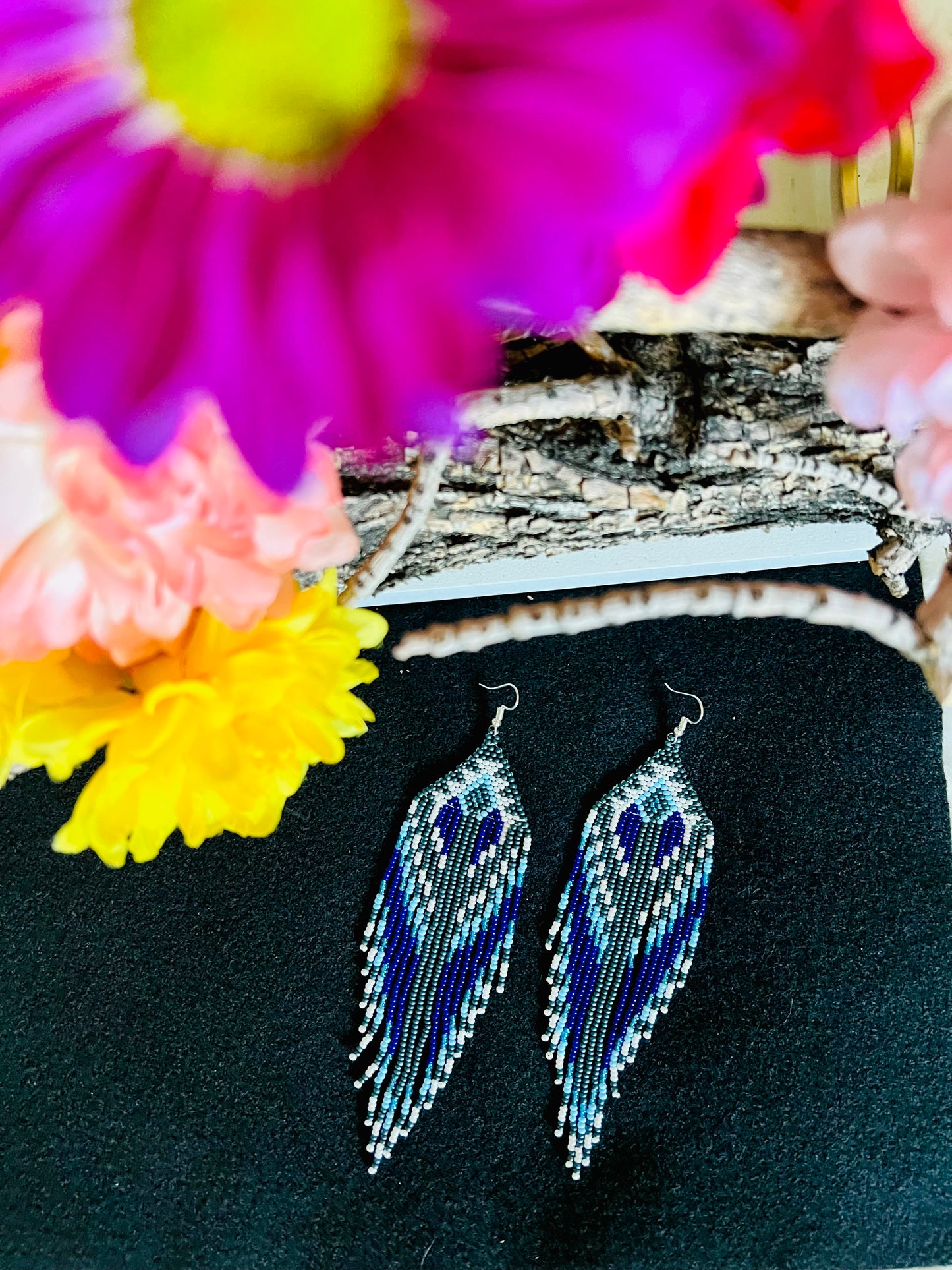 Southwest Style Beaded Earrings