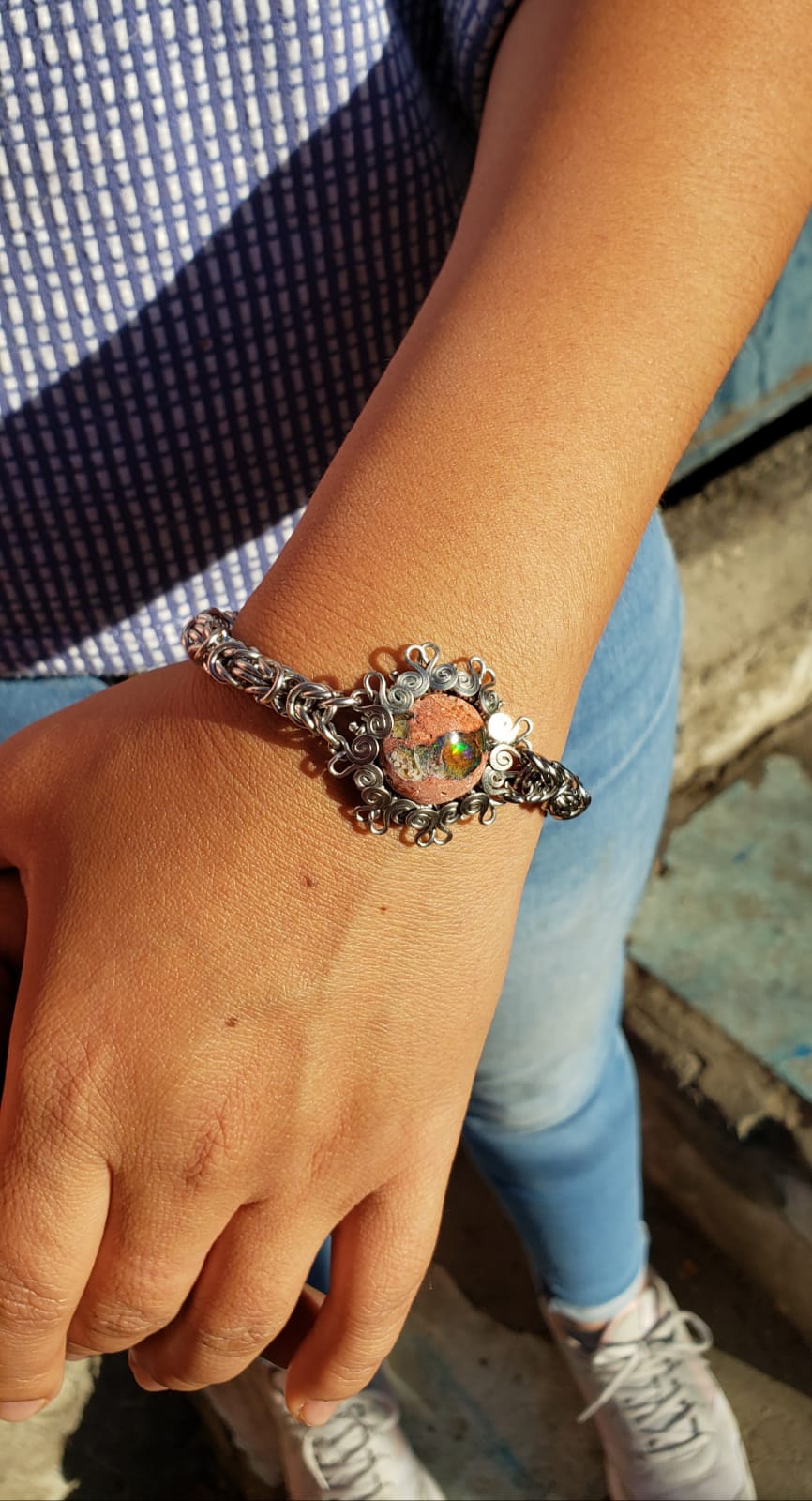 Fire Opal Bracelet