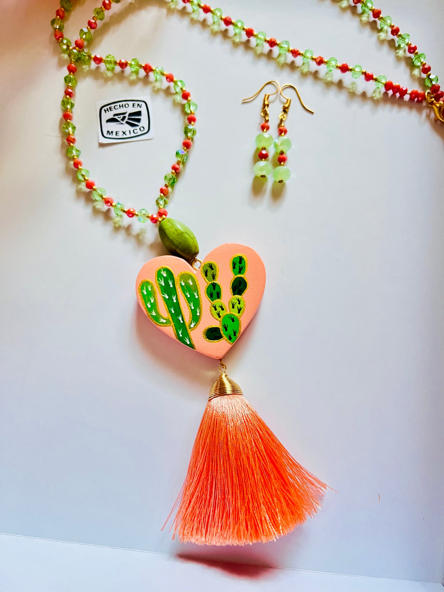 Cactus Necklace Set