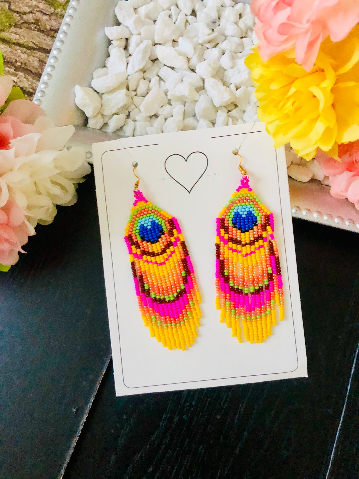 Lorena Beaded Earrings