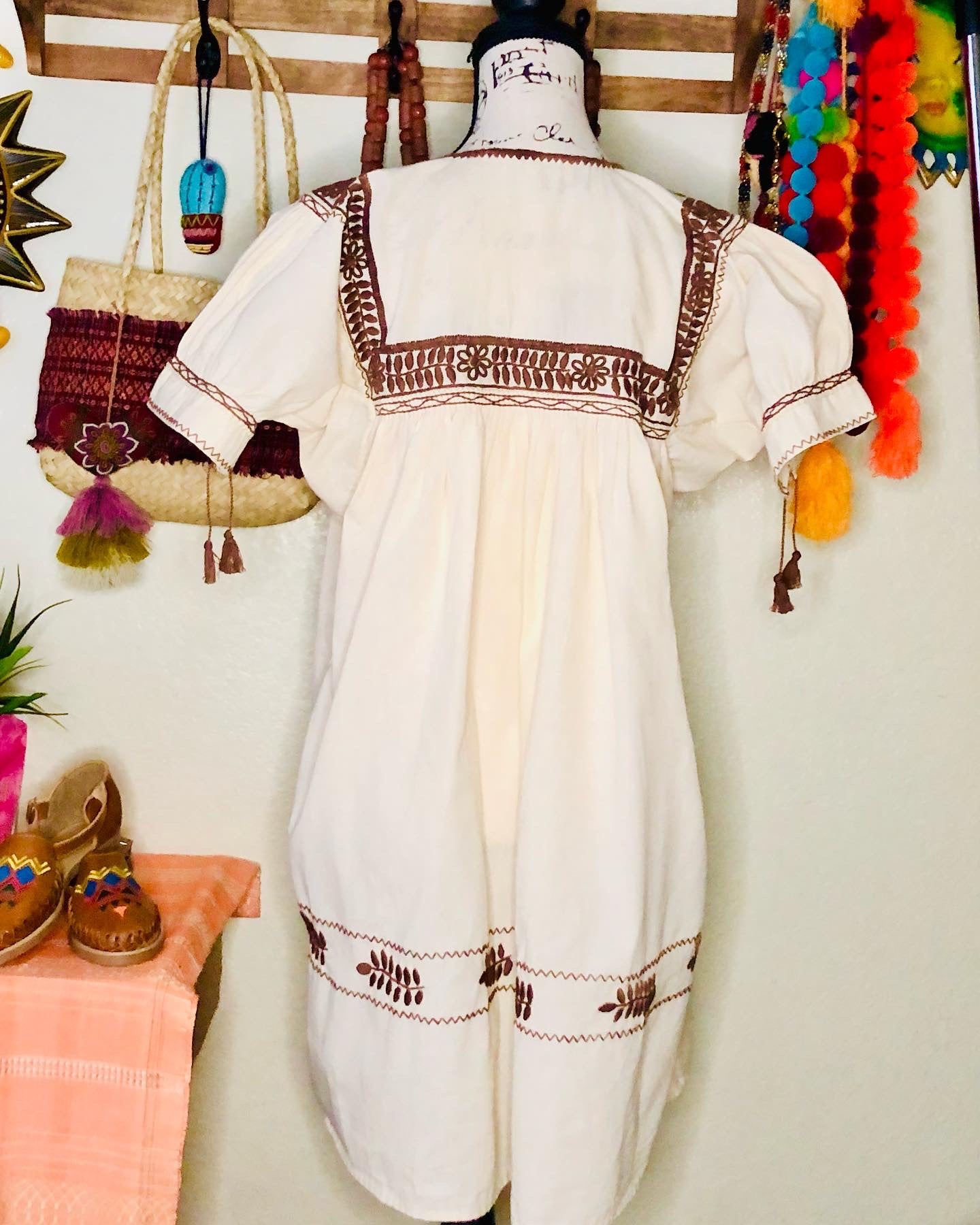 Aguacatenango Embroidery Dress