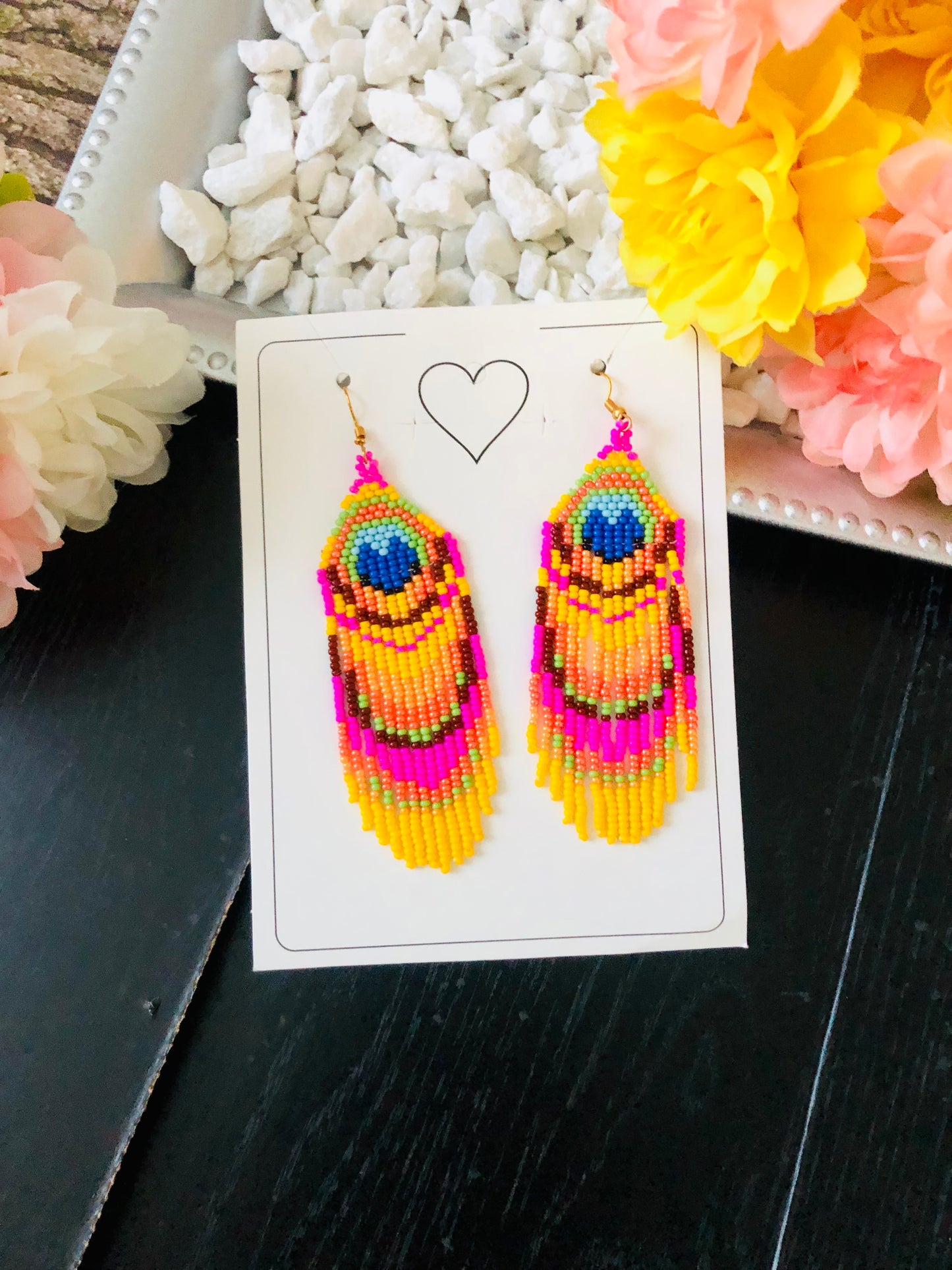 Lorena Beaded Earrings