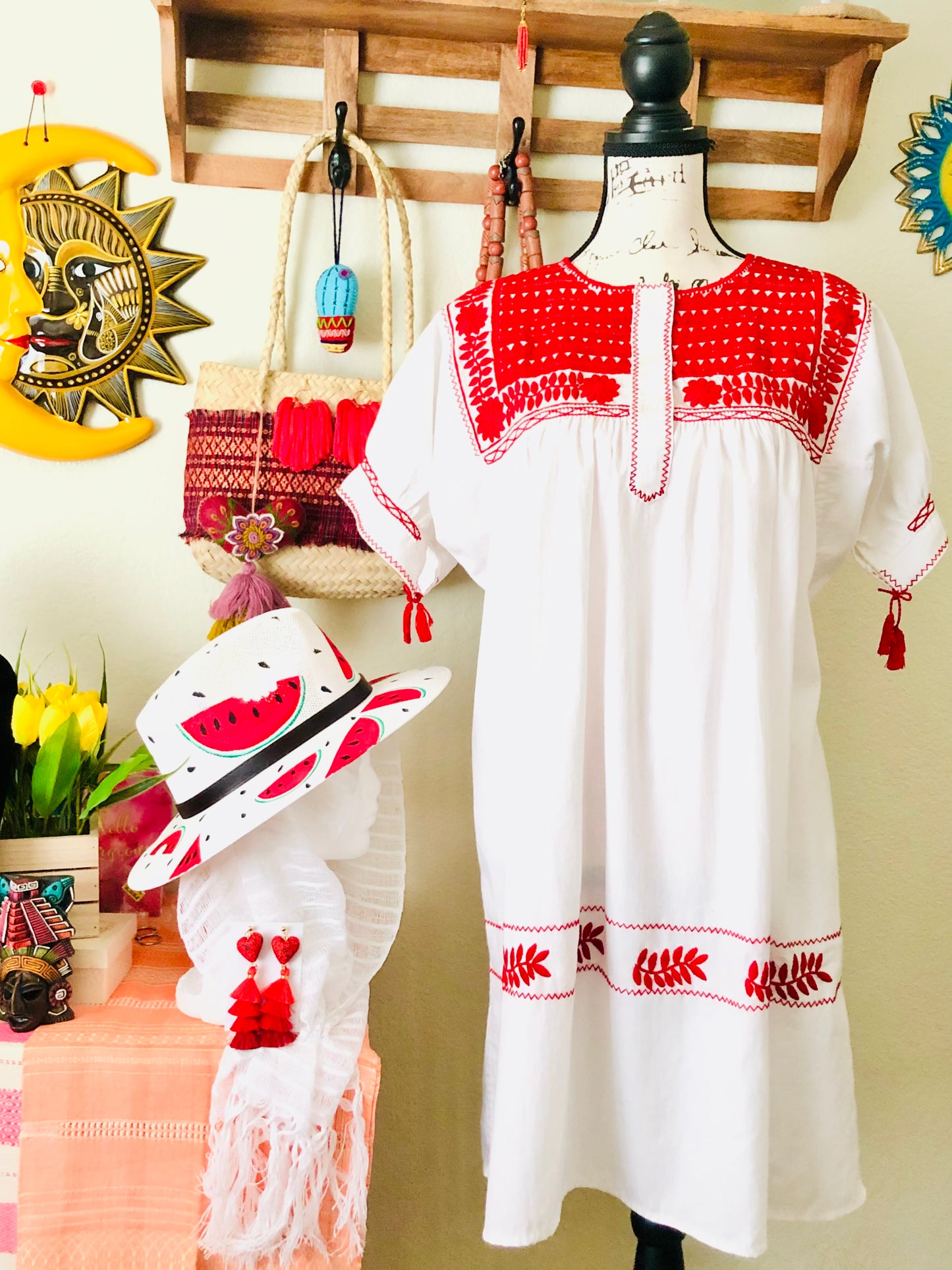 Aguacatenango Embroidery Dress