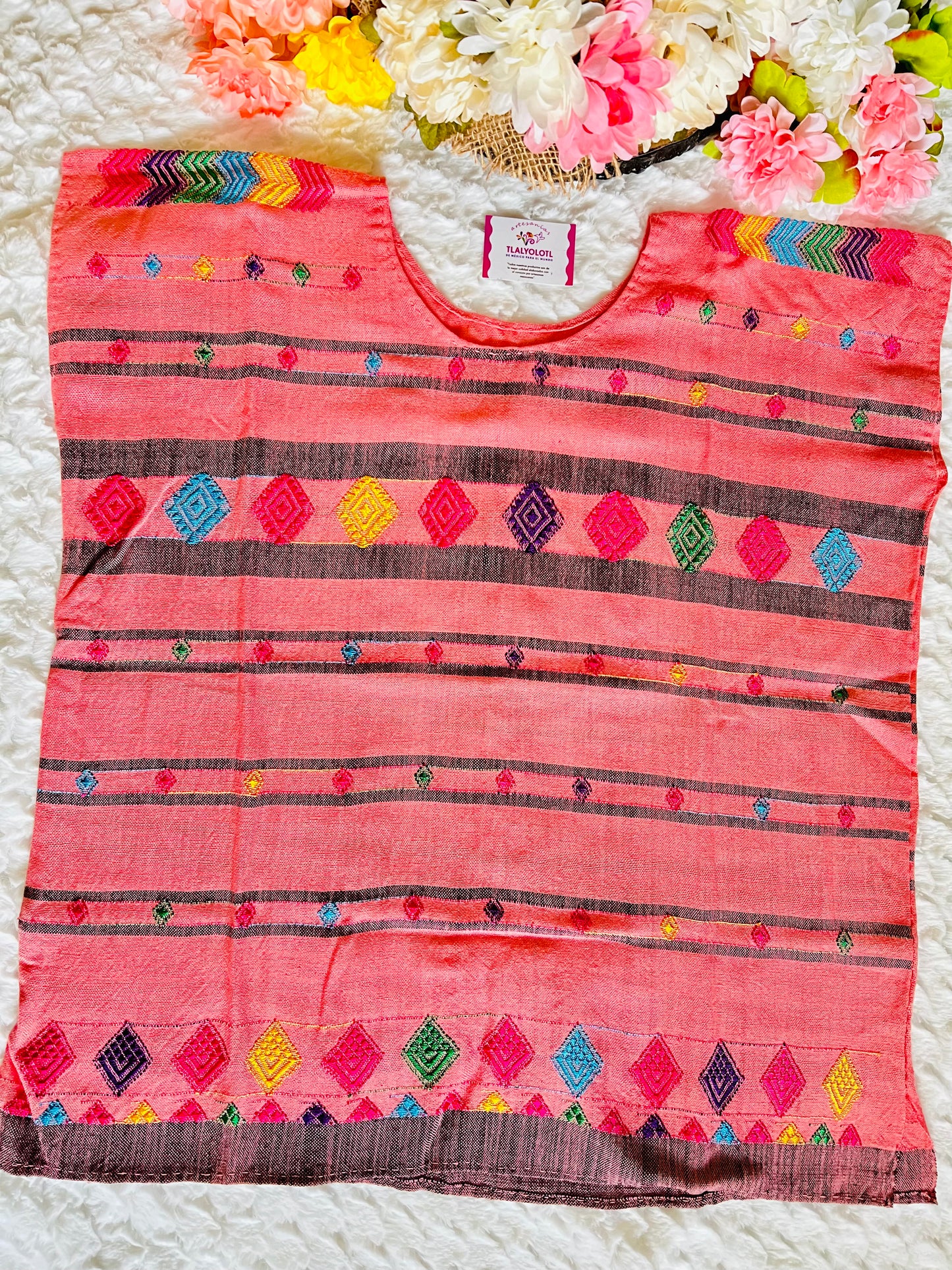 Rainbow Carranza Huipil/Blouse