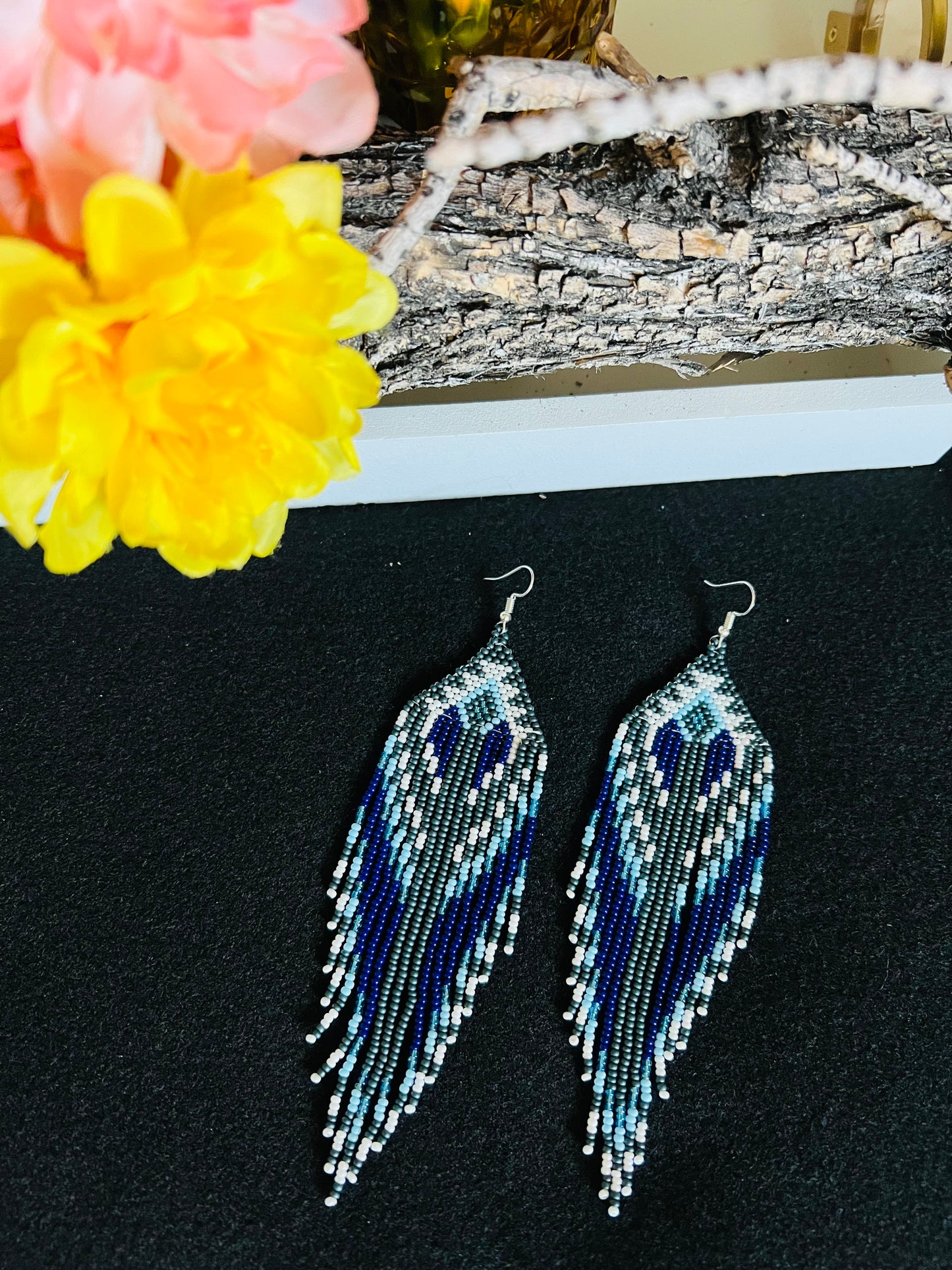 Southwest Style Beaded Earrings