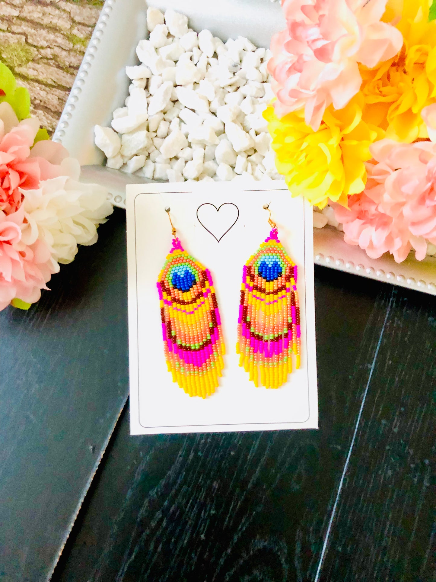 Lorena Beaded Earrings