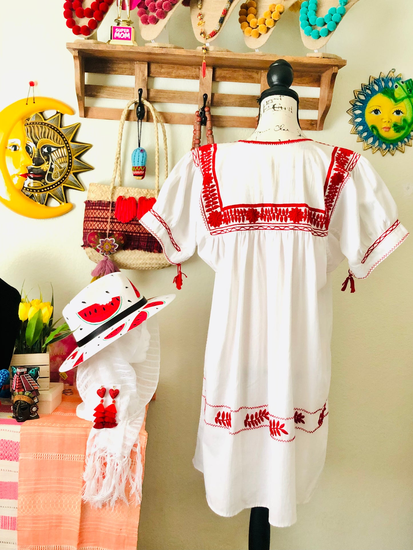 Aguacatenango Embroidery Dress